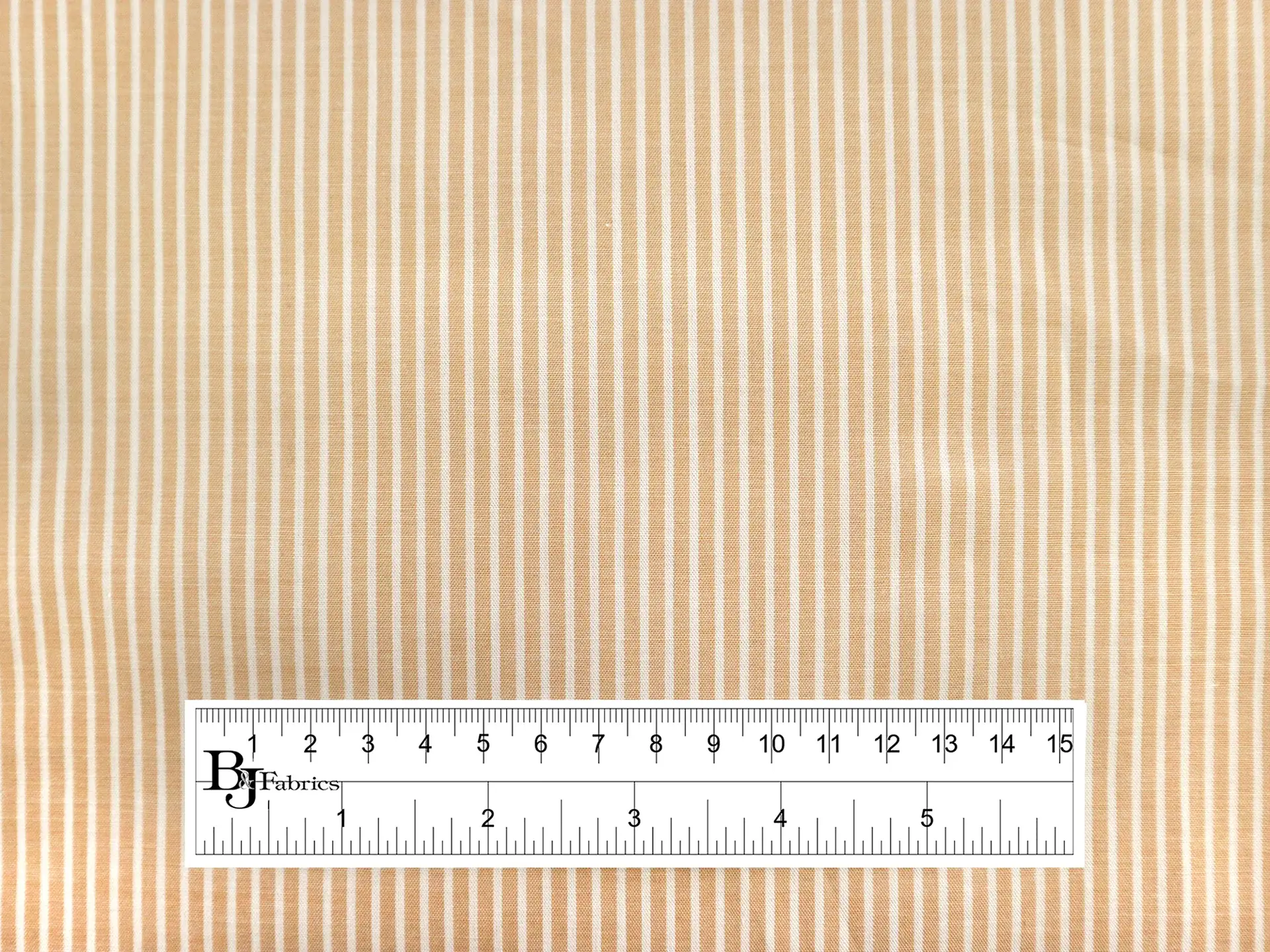 Japanese Cotton Yarn Dye Stripe in Yellow