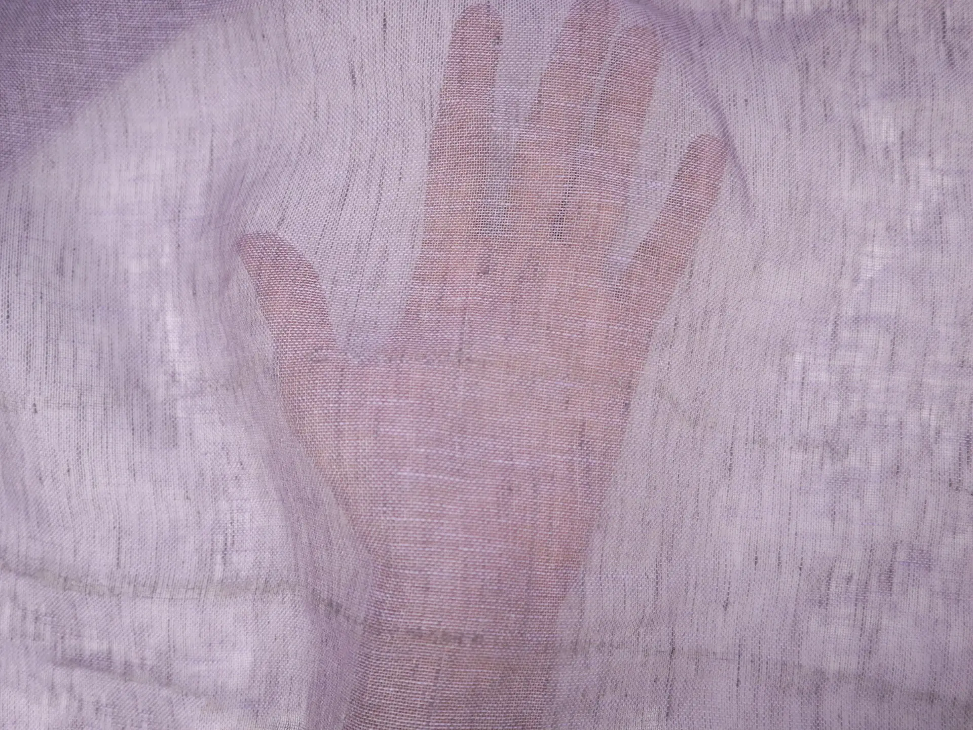 Belgian Linen Mesh in Lilac
