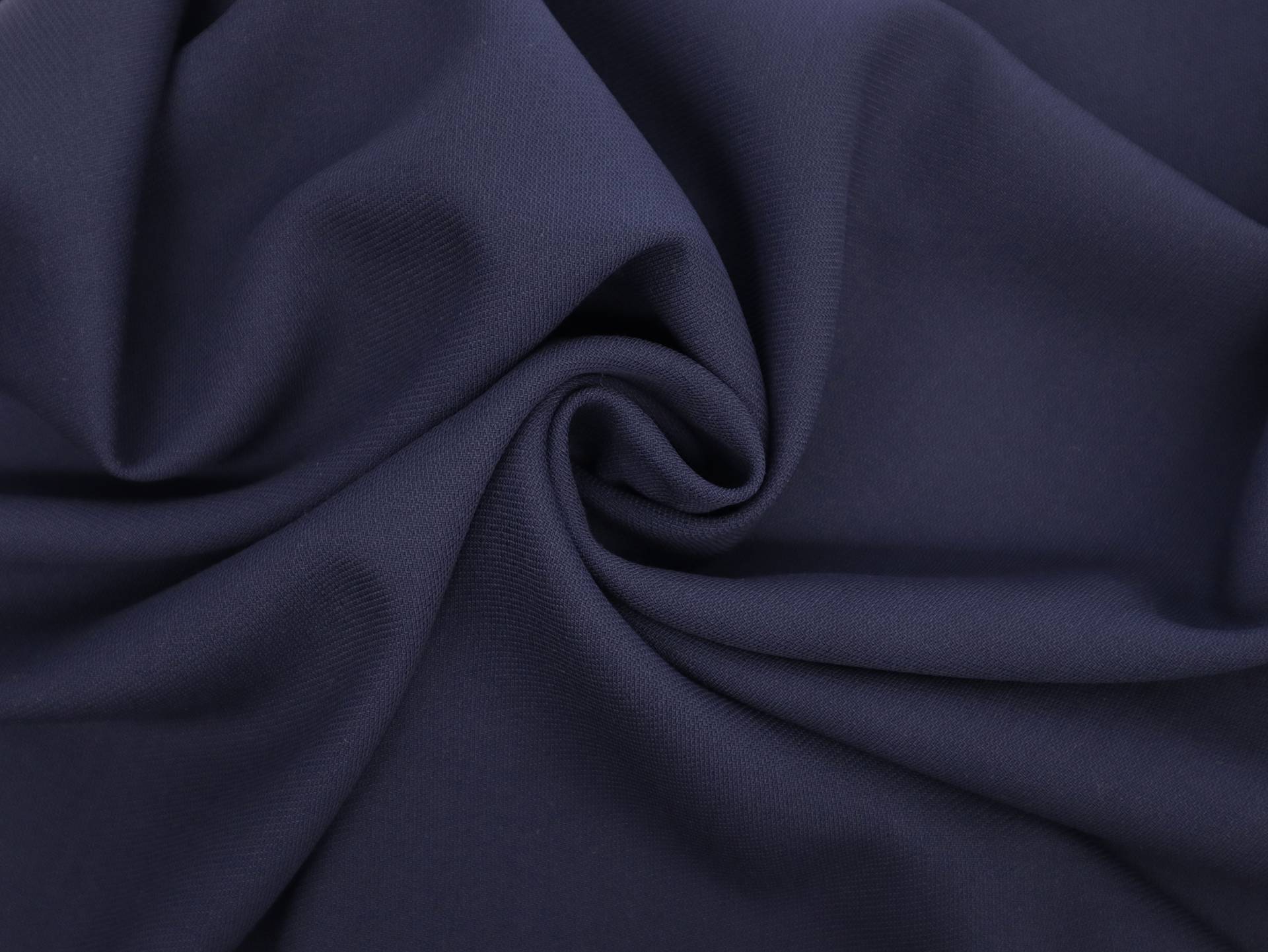 Italian Wool Crepe in Bleu