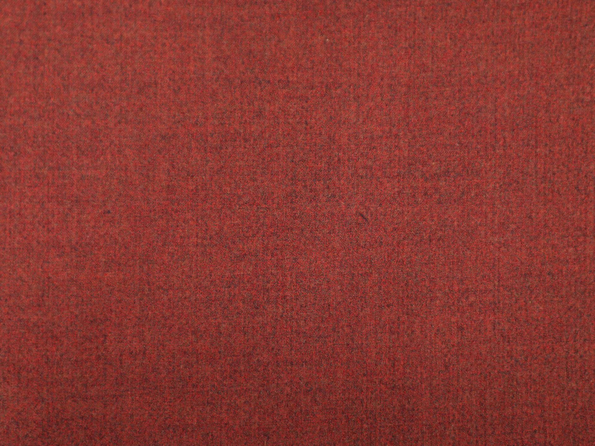 Wool Doubleface Crinkle in Red & Black
