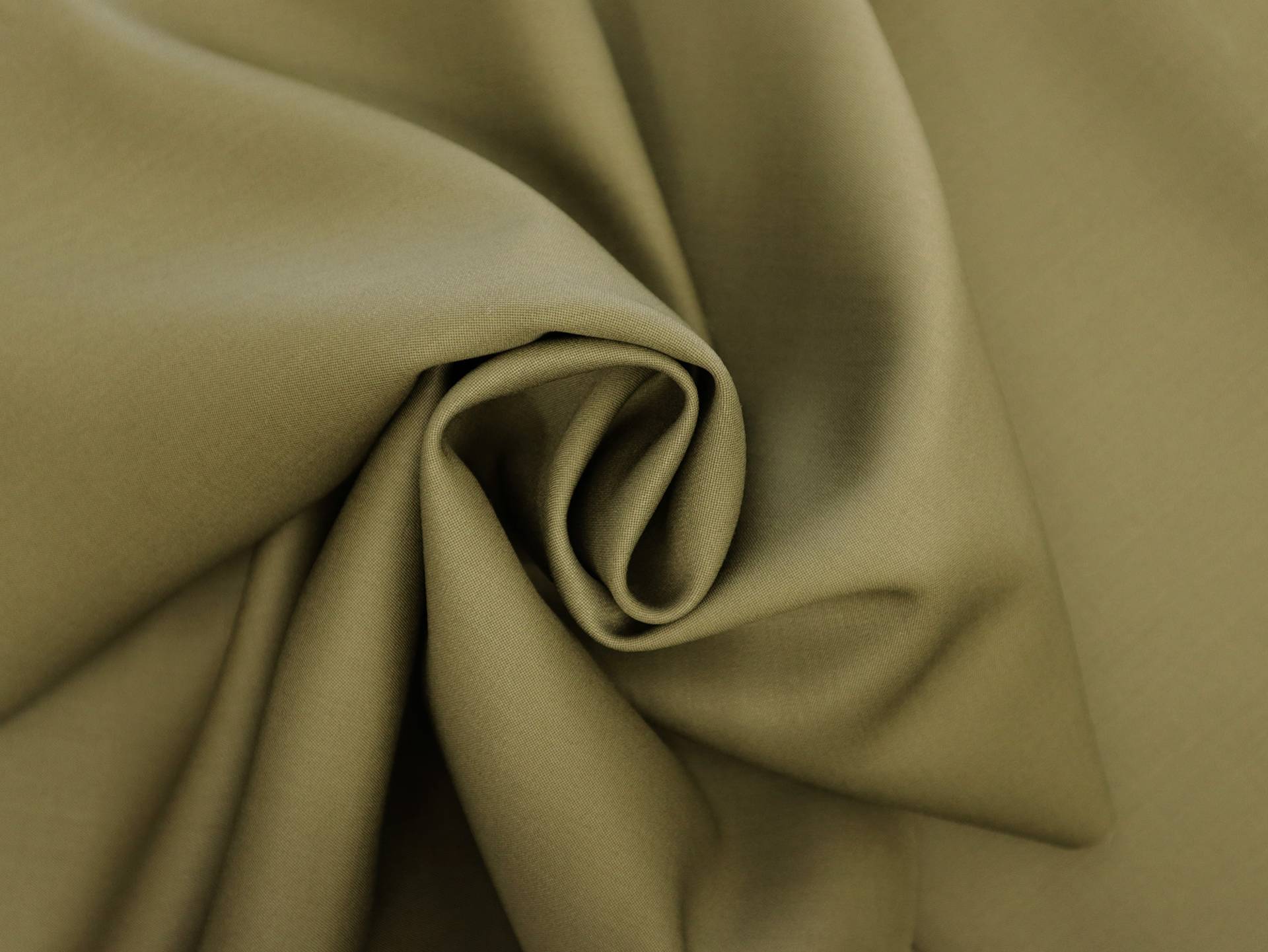 Designer Wool Doubleface Gabardine in Army Green