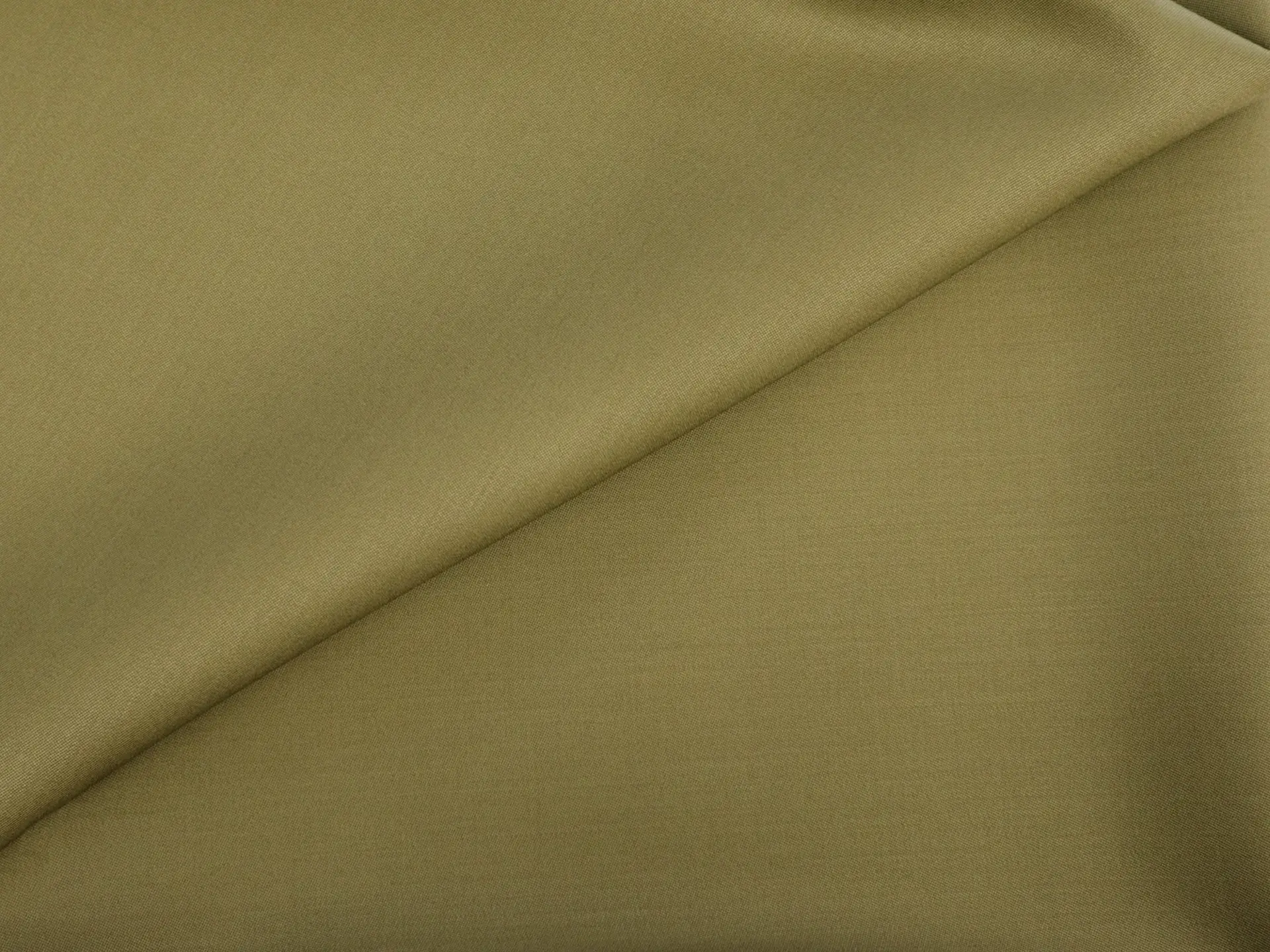 Designer Wool Doubleface Gabardine in Army Green