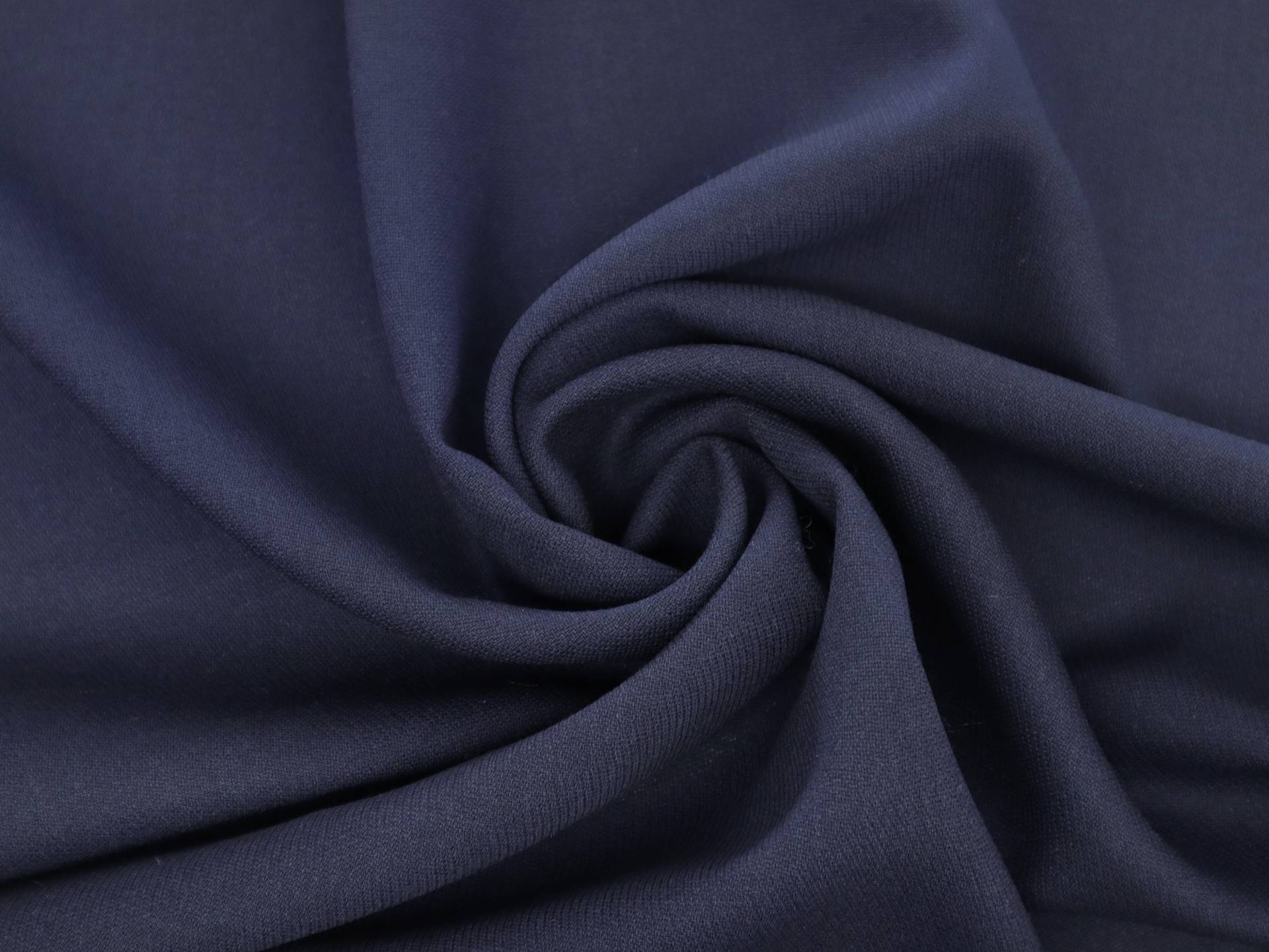 Italian Wool Tricotine in Deep Navy