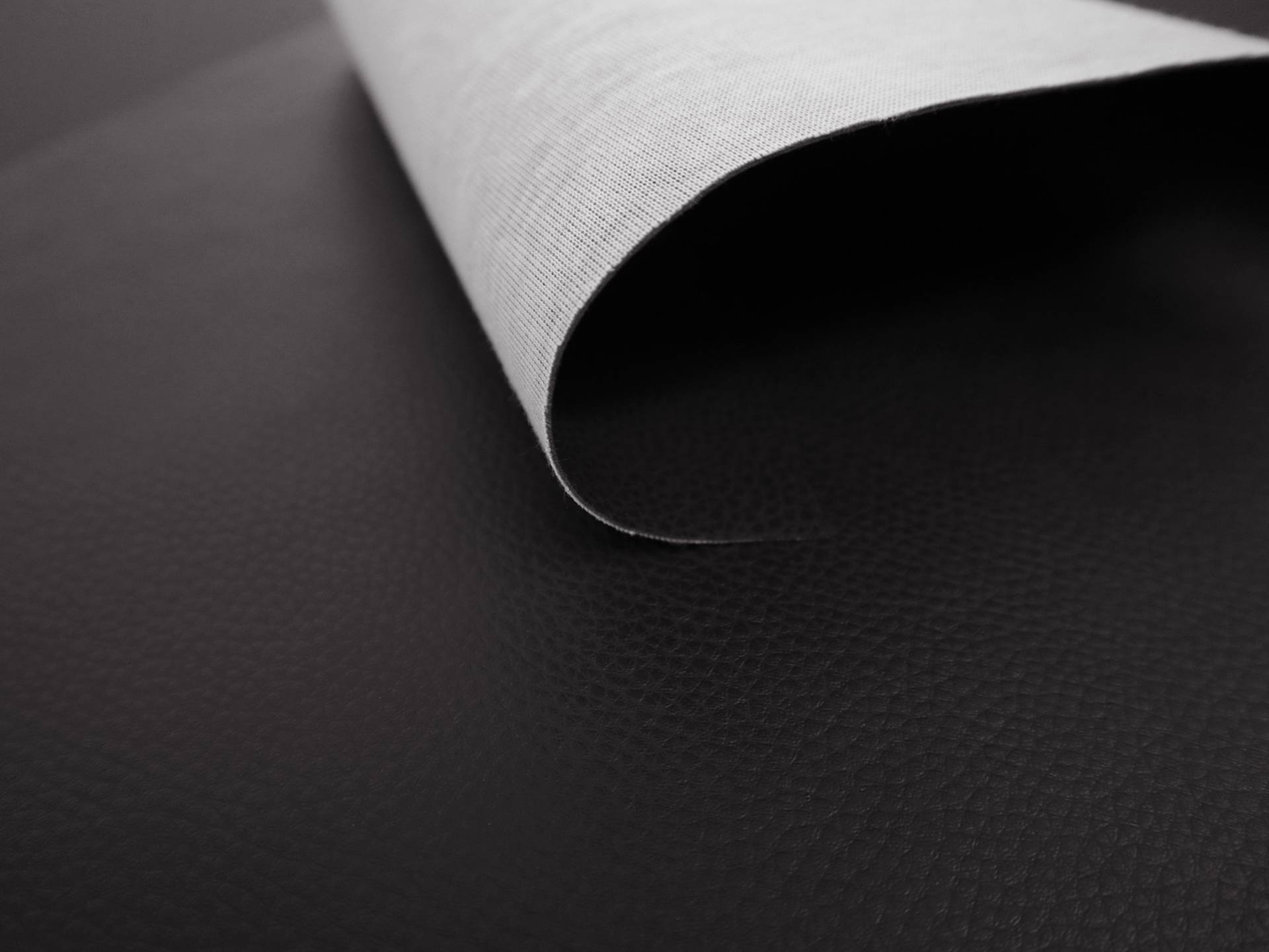 Fire Retardant Upholstery Faux Leather in Black