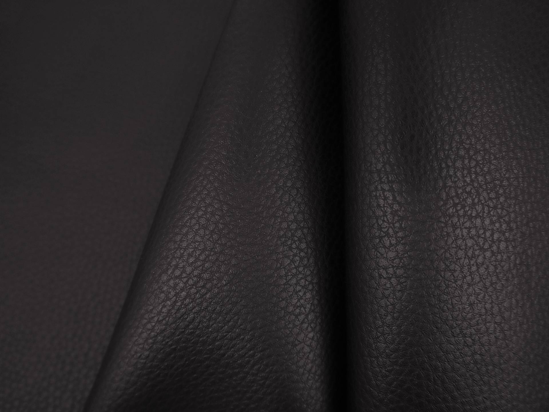 Fire Retardant Upholstery Faux Leather in Black