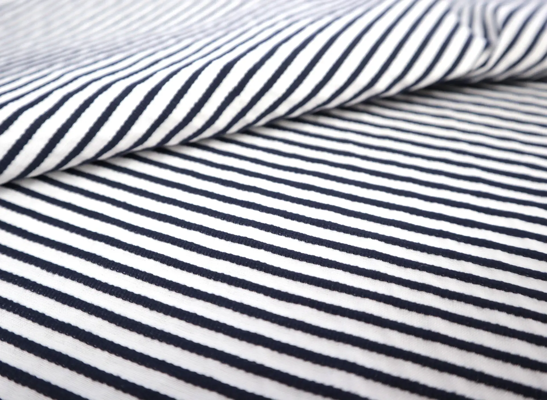 Textured Stripe in Navy