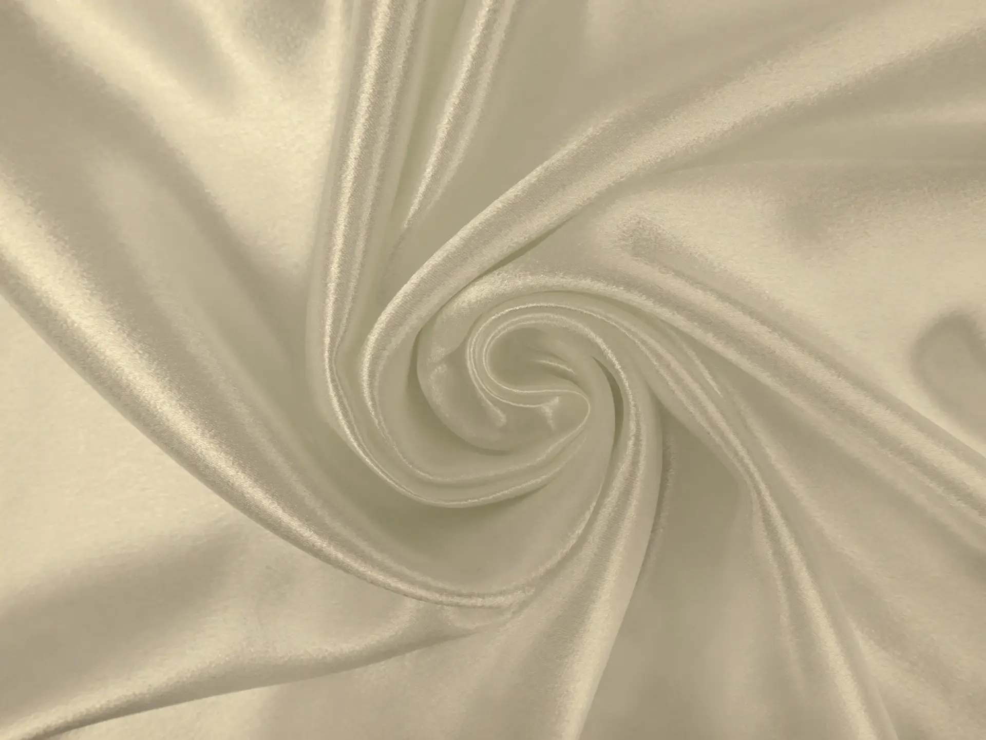 Polyester Crepe Back Satin in Ivory