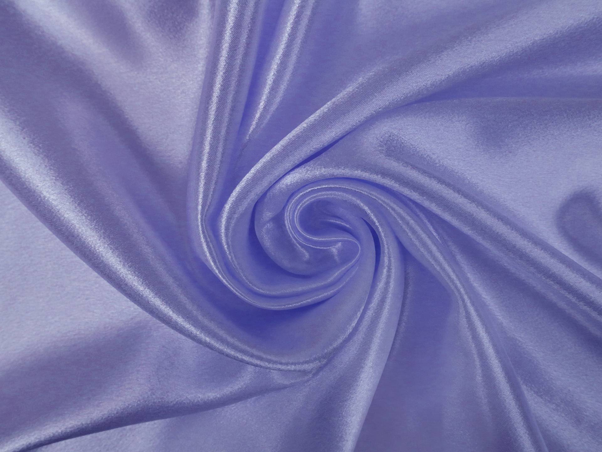 Polyester Crepe Back Satin in Periwinkle