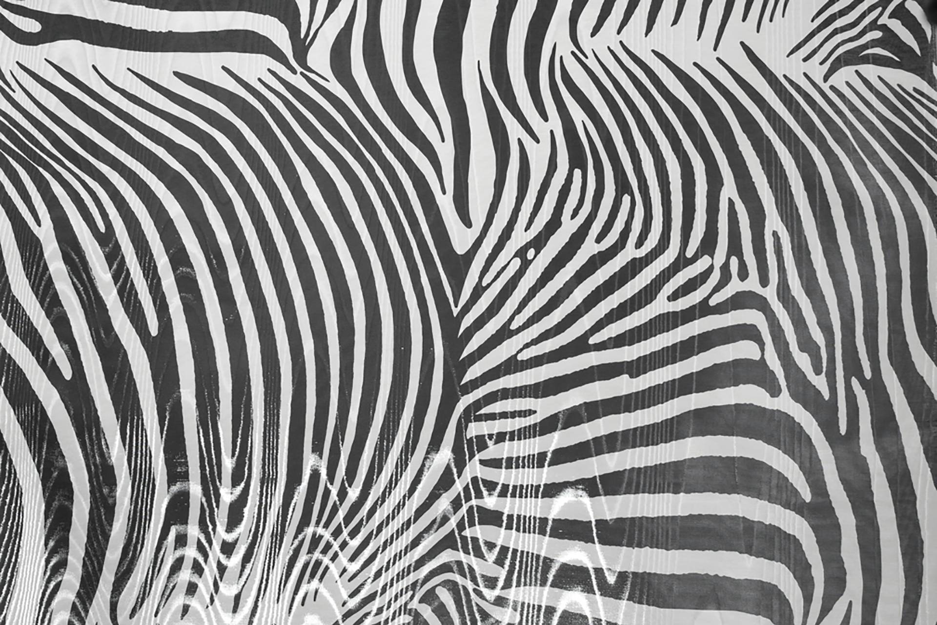 Novelty Faille Lamé with Large Zebra Print