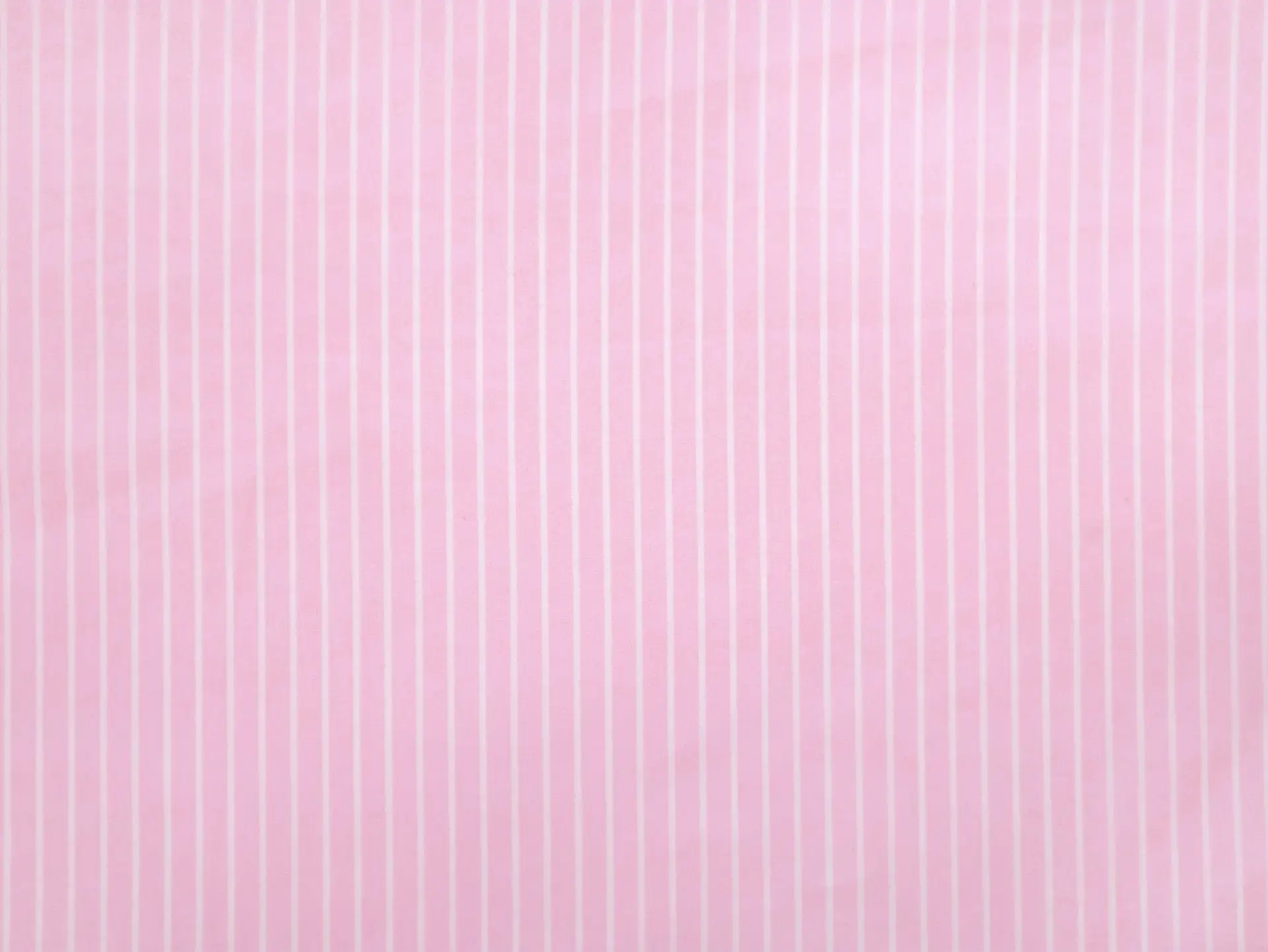Cotton Printed Pencil Stripe in Pink
