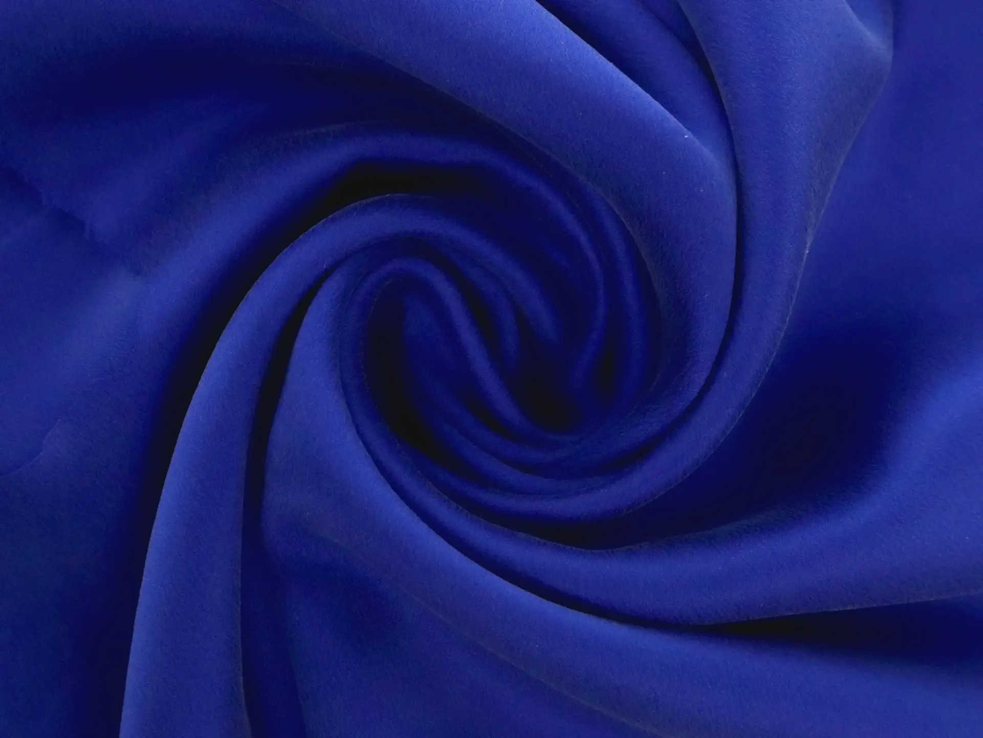 Sueded Silk Charmeuse in Blue