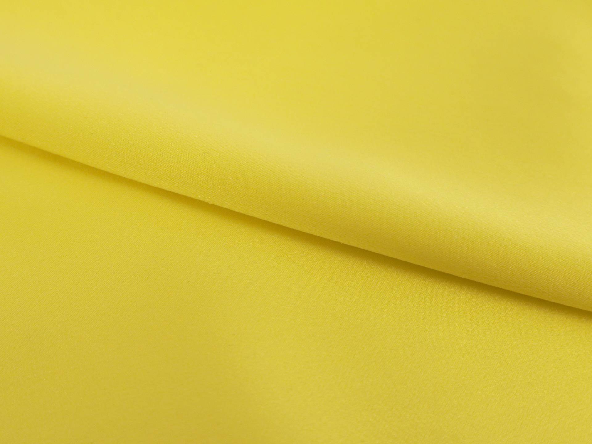 Sueded Silk Charmeuse in Hot Yellow