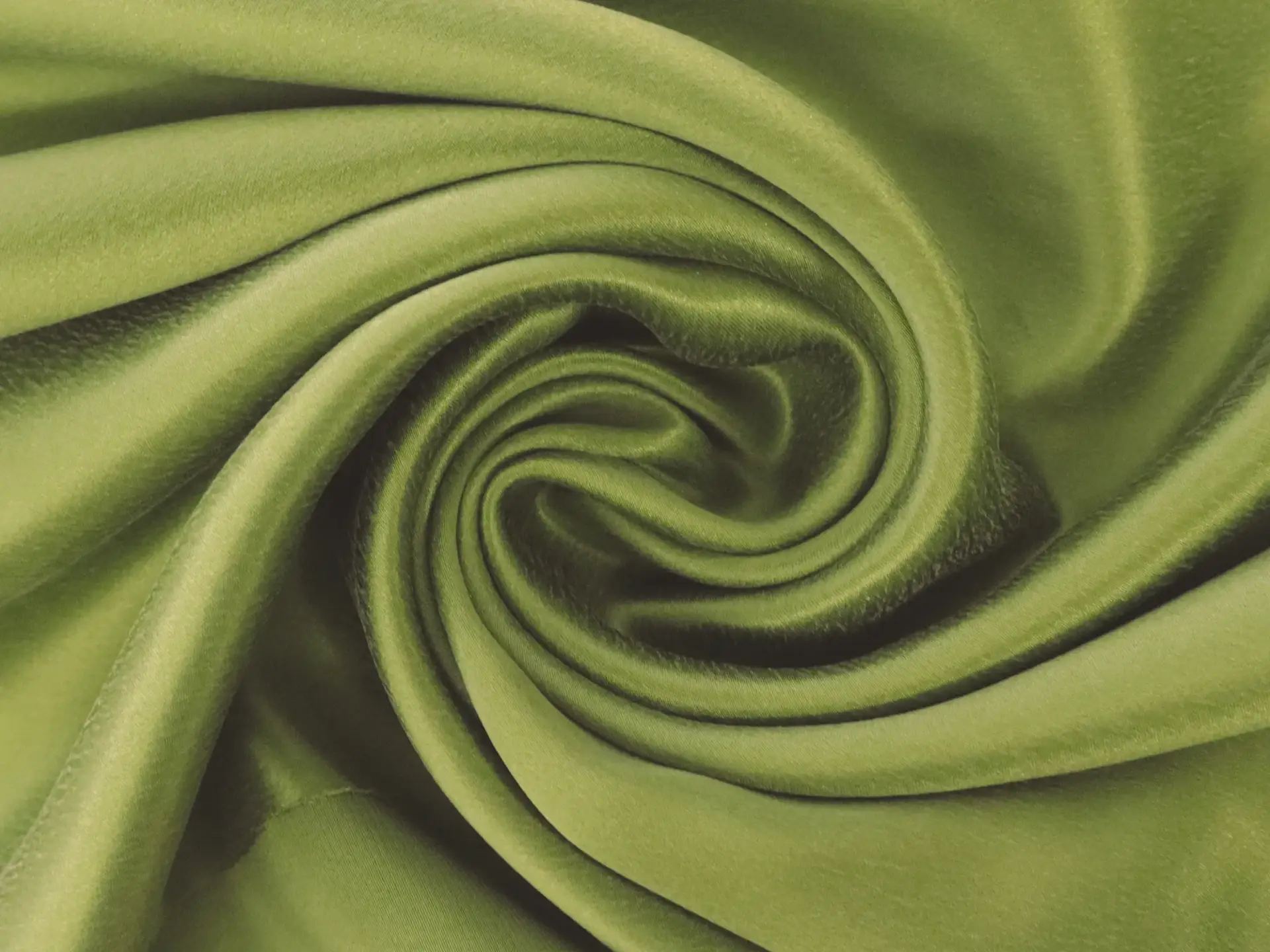 Sueded Silk Charmeuse in Moss