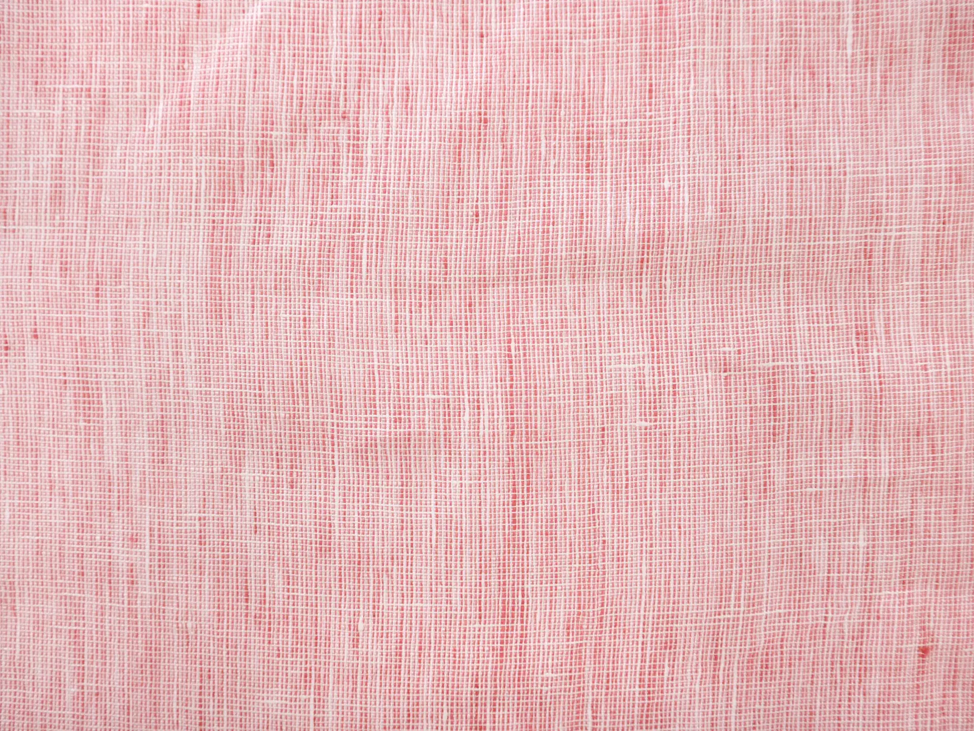 Two Toned Linen Mesh in Red