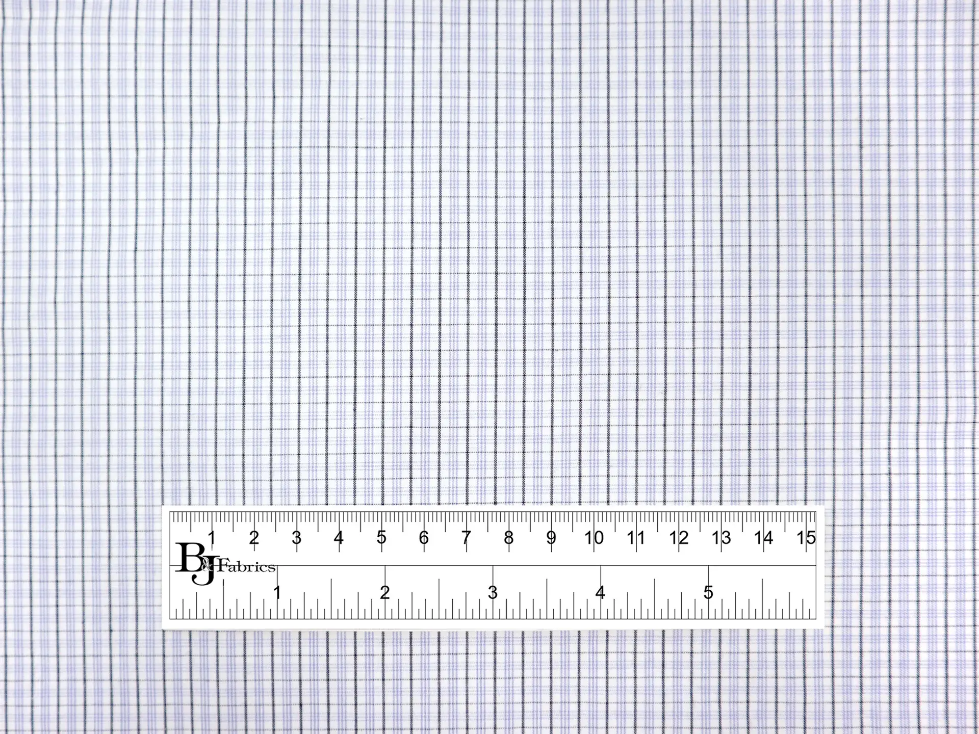 Cotton Plaid Shirting in Lavender