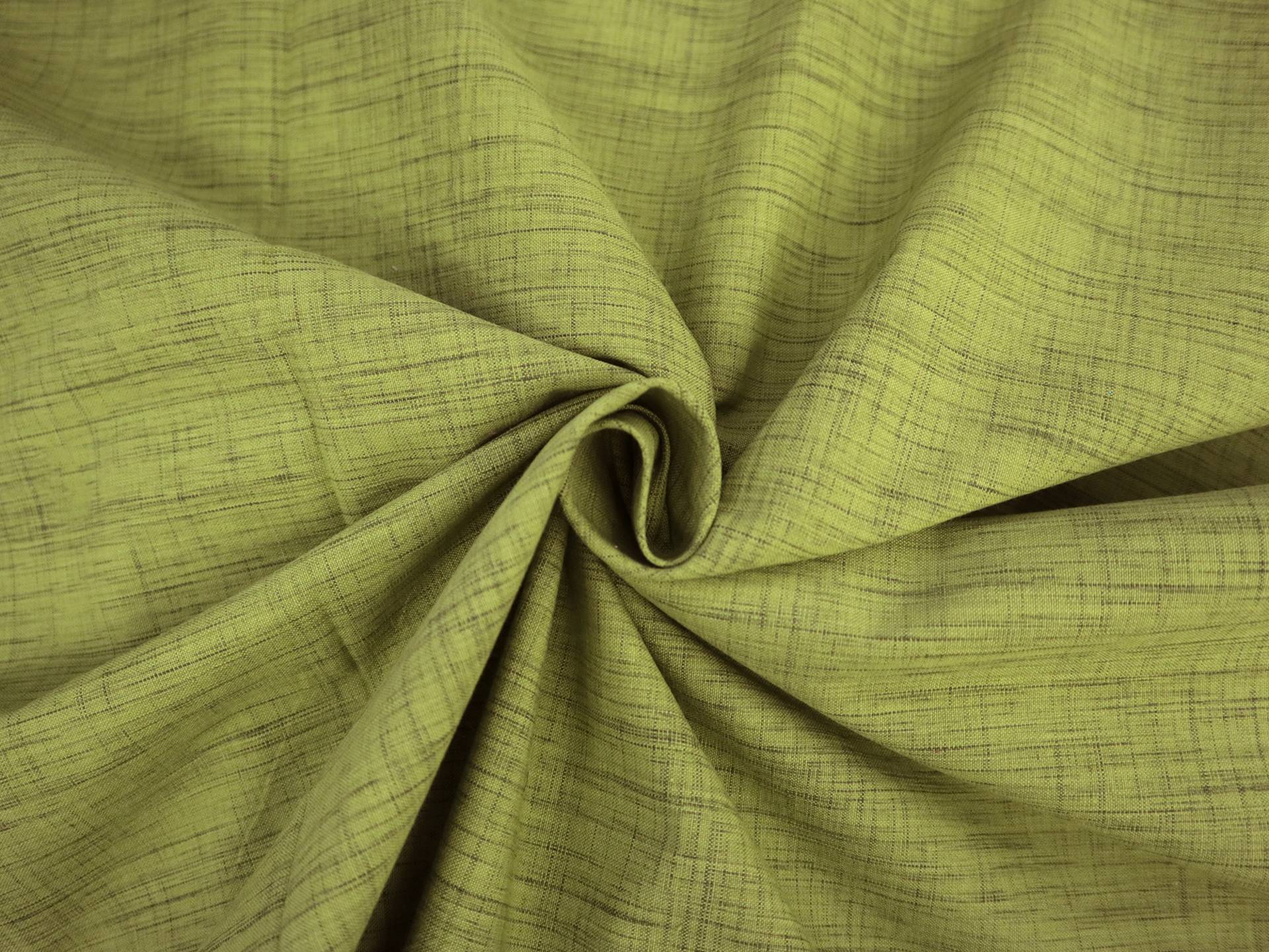 Yarn Dyed Cotton Novelty in Avocado