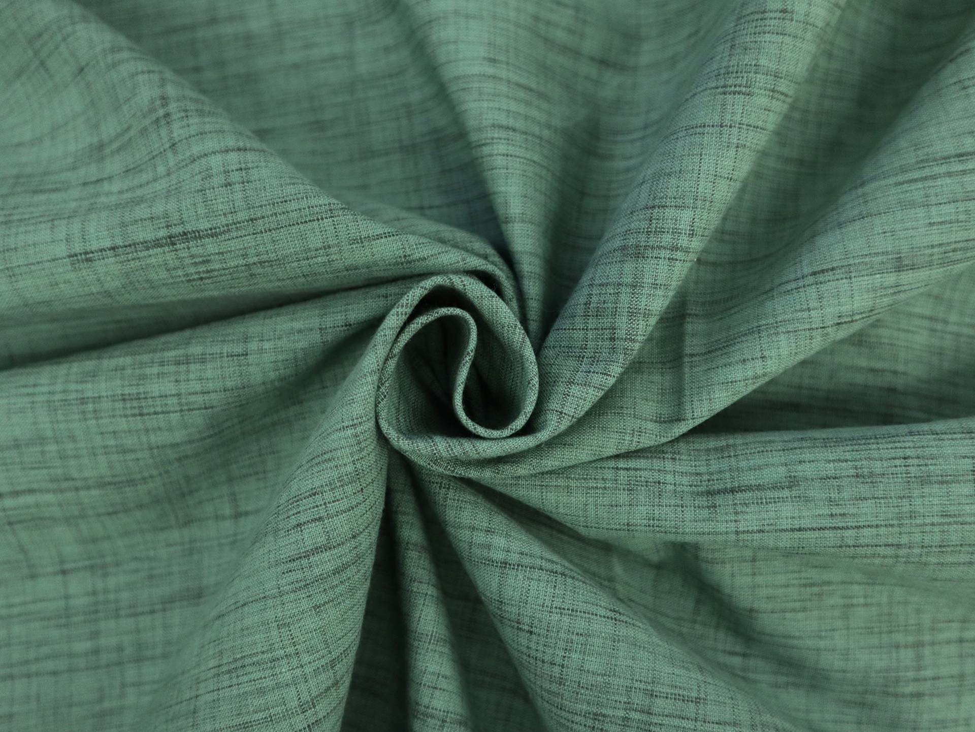 Yarn Dyed Cotton Novelty in Sea Green