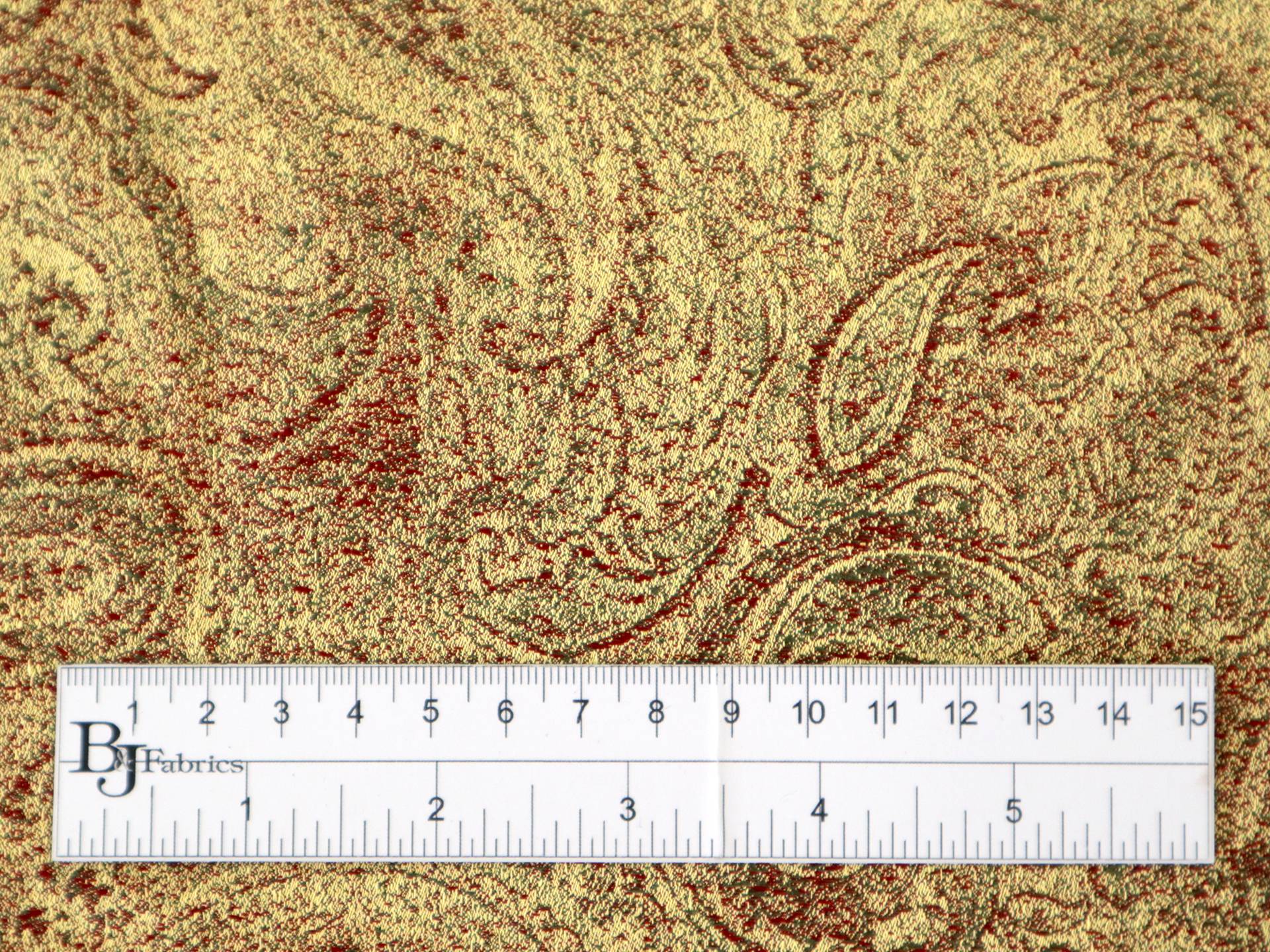 Polyester Jacquard with Paisley Pattern