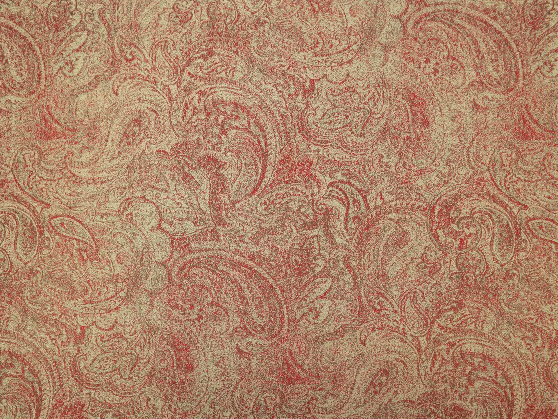 Polyester Jacquard with Paisley Pattern