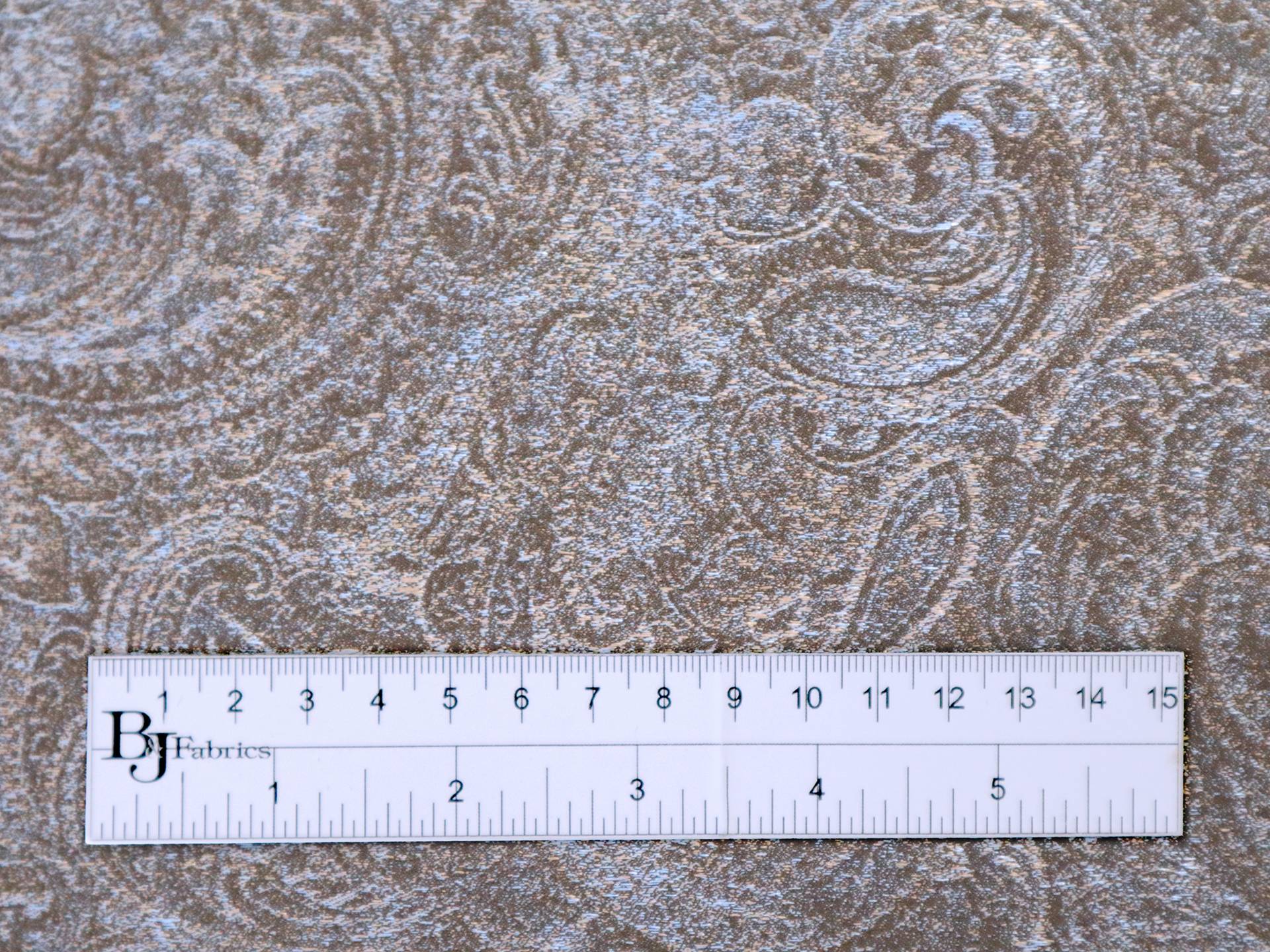 Polyester Jacquard with Paisley Pattern