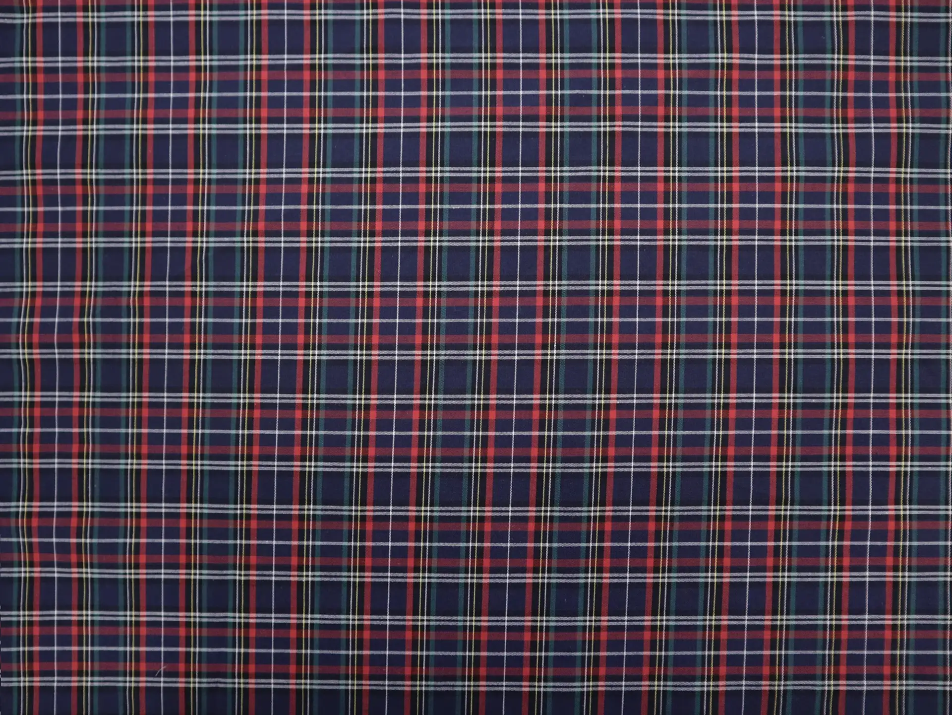 Pima Cotton Tartan Plaid in Navy