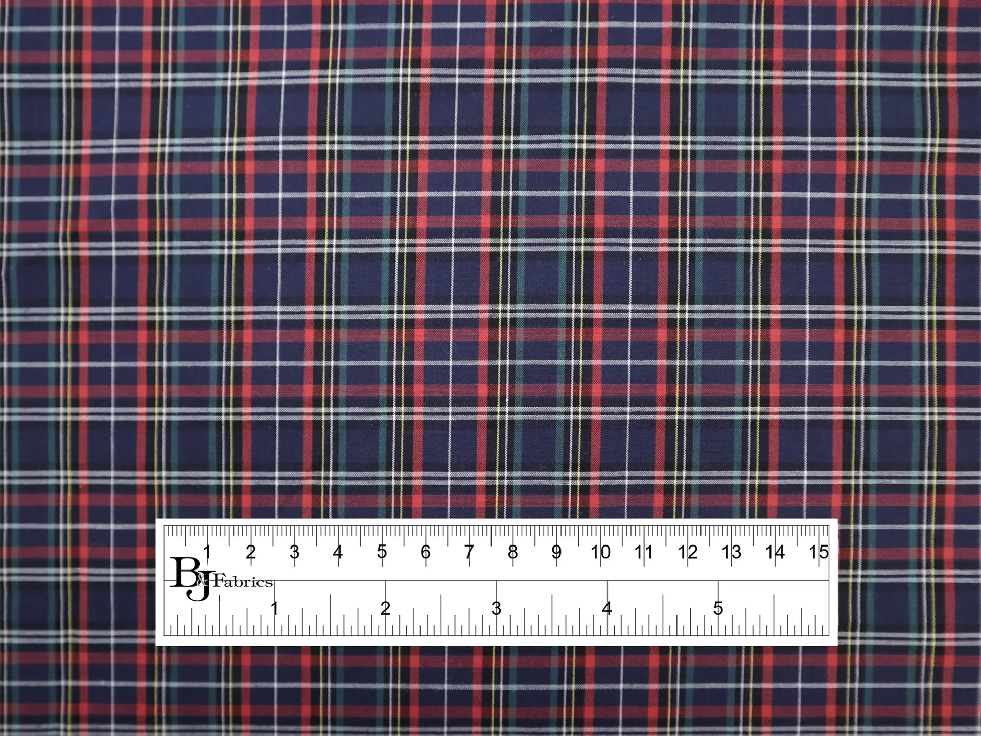 Pima Cotton Tartan Plaid in Navy