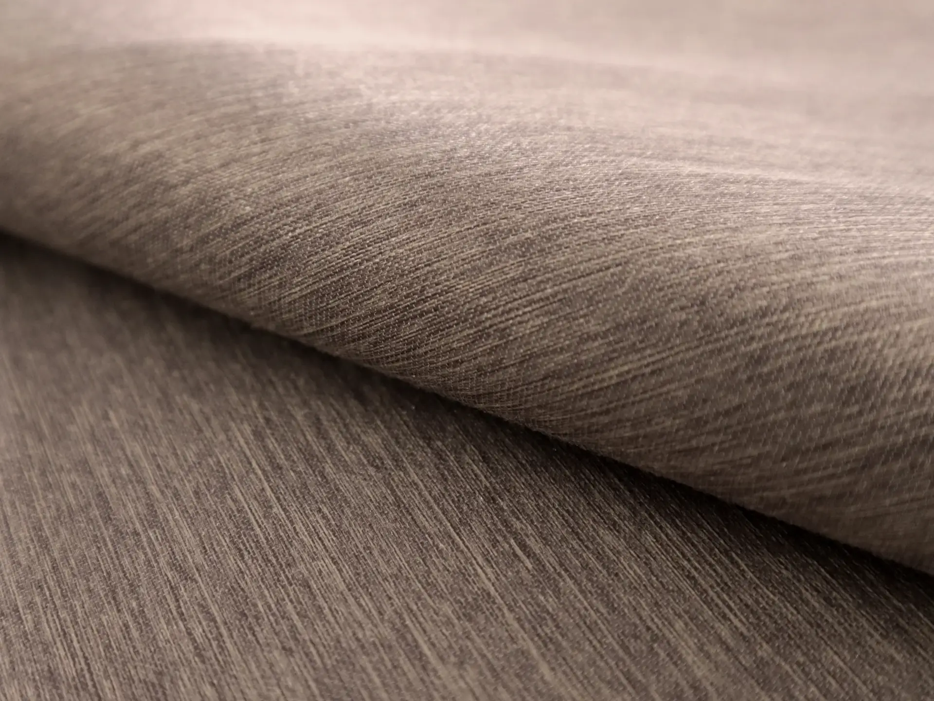 Silk Blend Zibeline in Brown