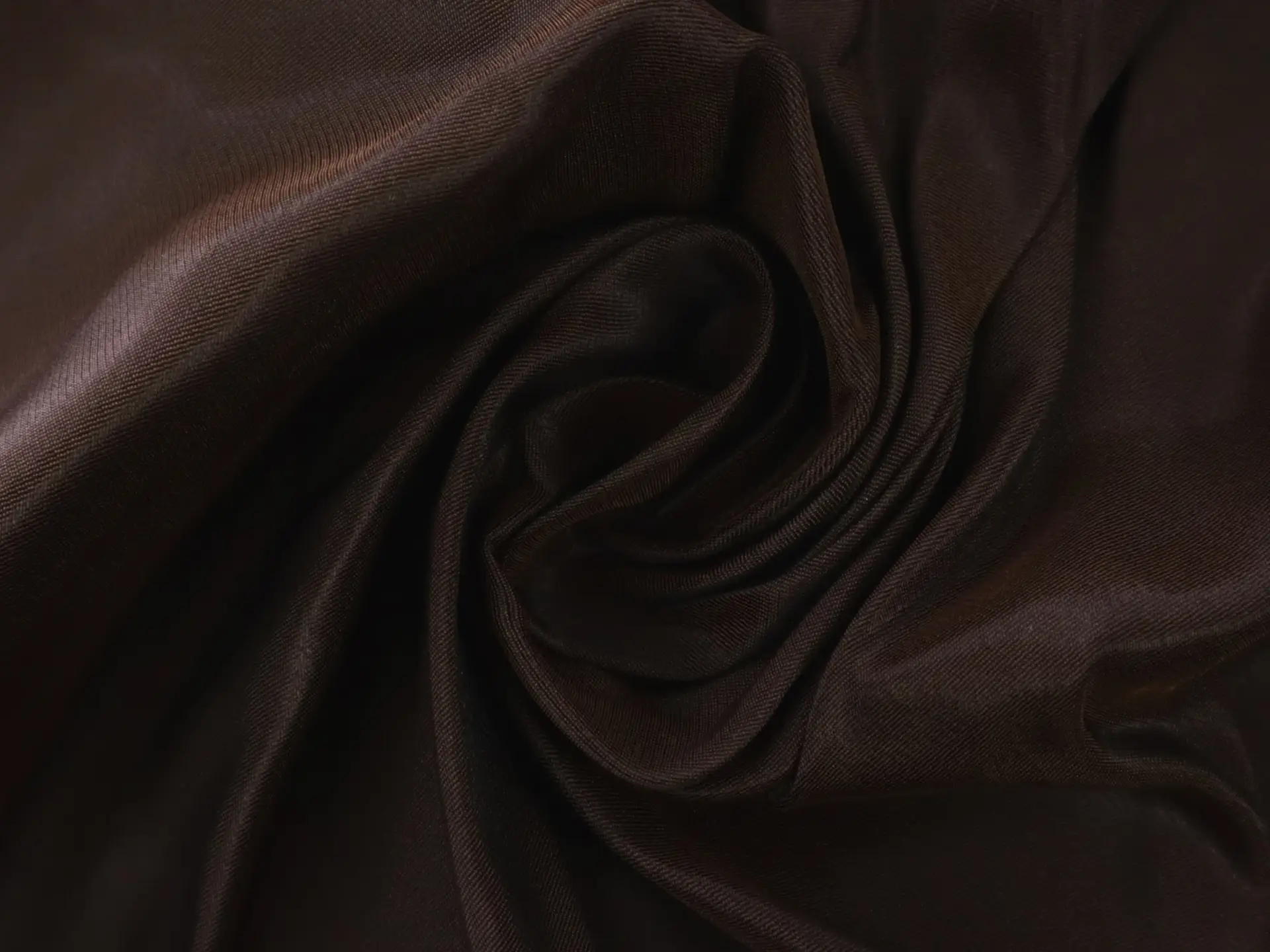 Silk Blend Zibeline in Brown