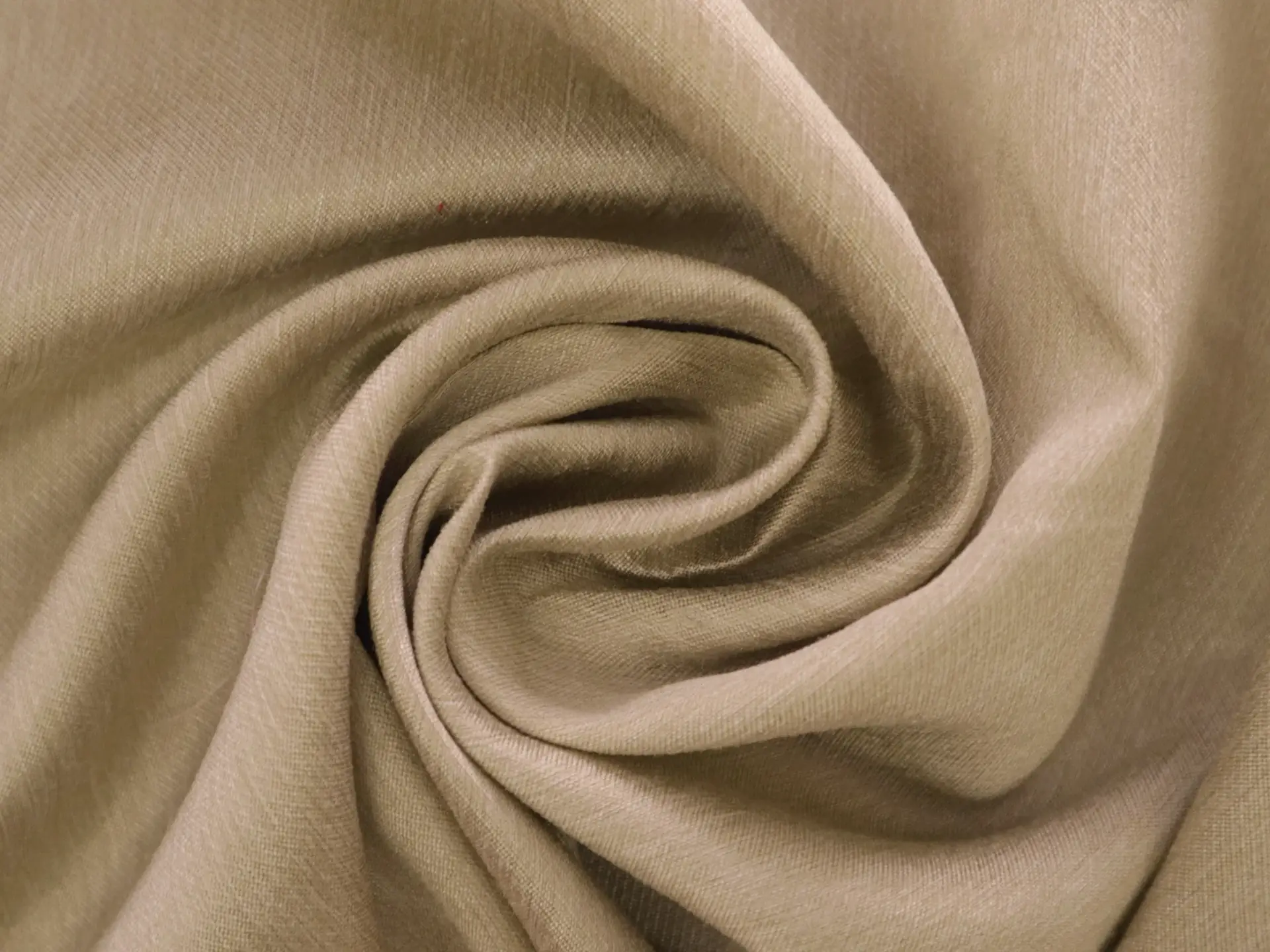 Silk Blend Zibeline in Tan