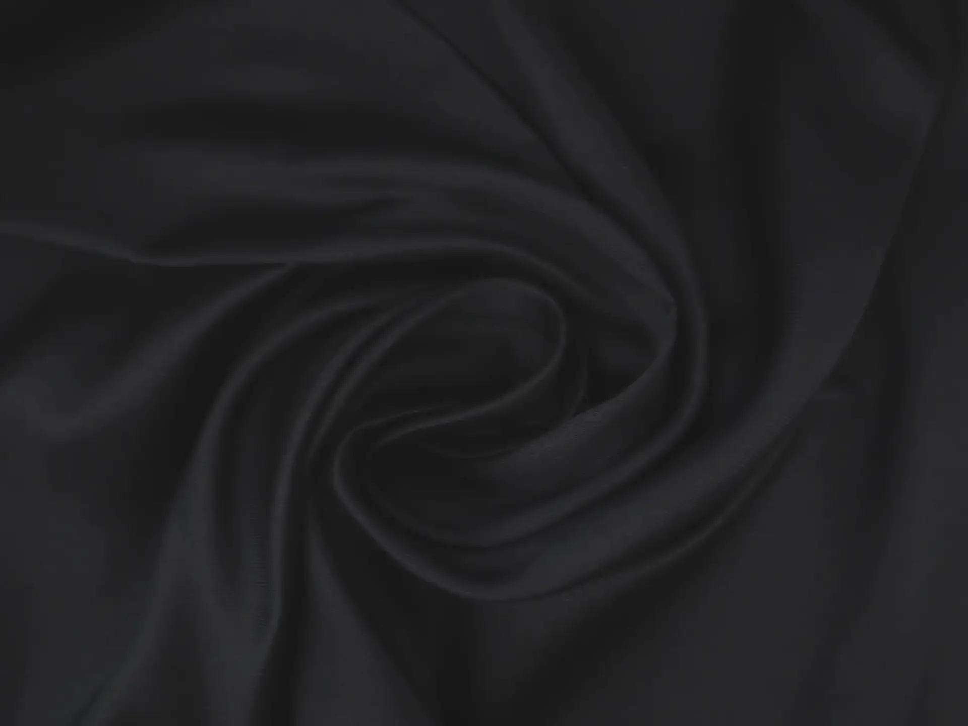 Silk Zibeline in Black