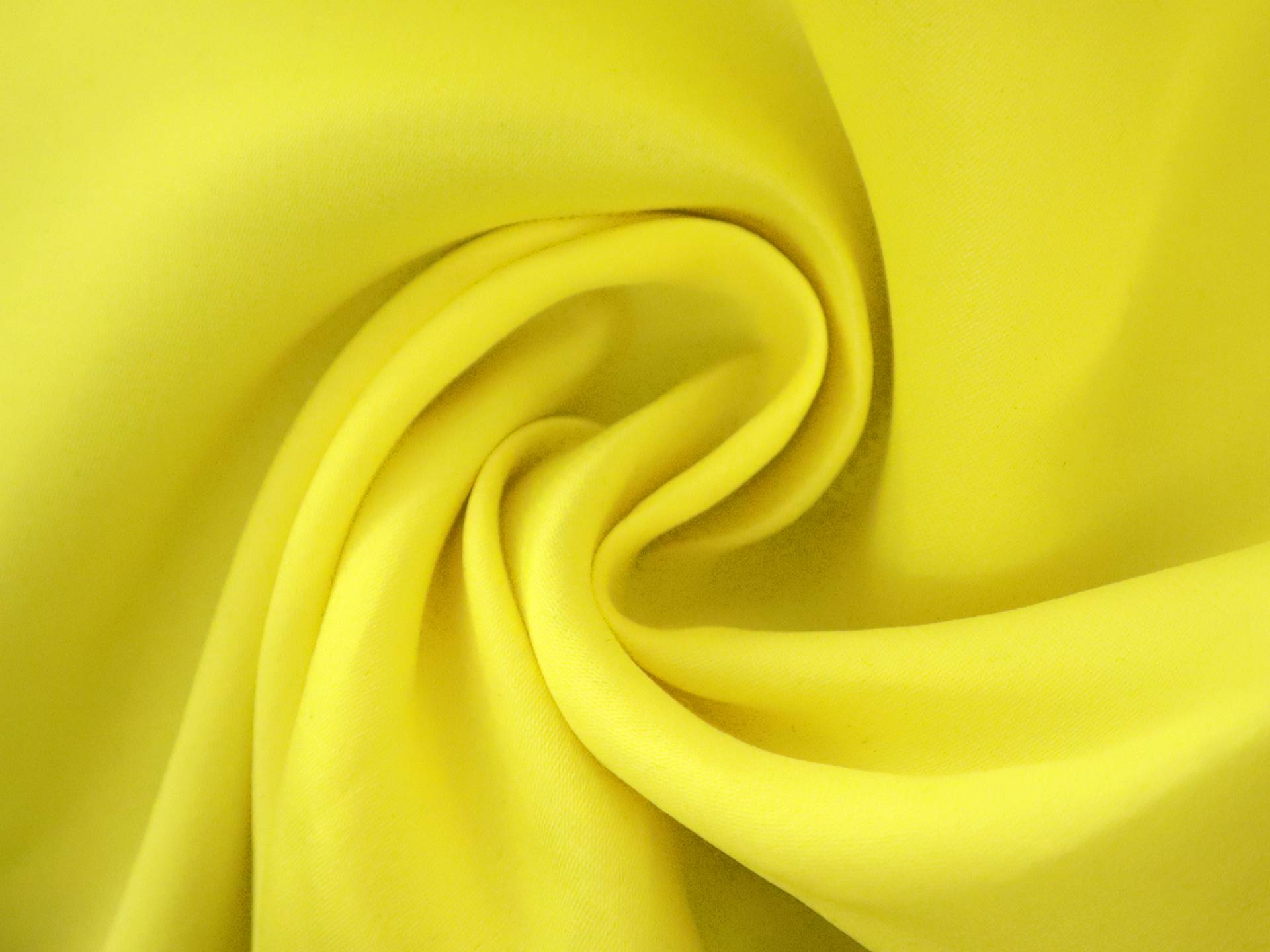 Silk and Nylon Zibeline in Hot Yellow