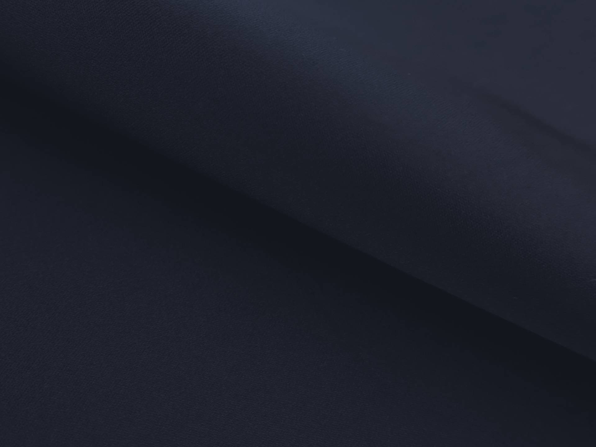 Italian Double Face Silk Satin in Midnight Navy