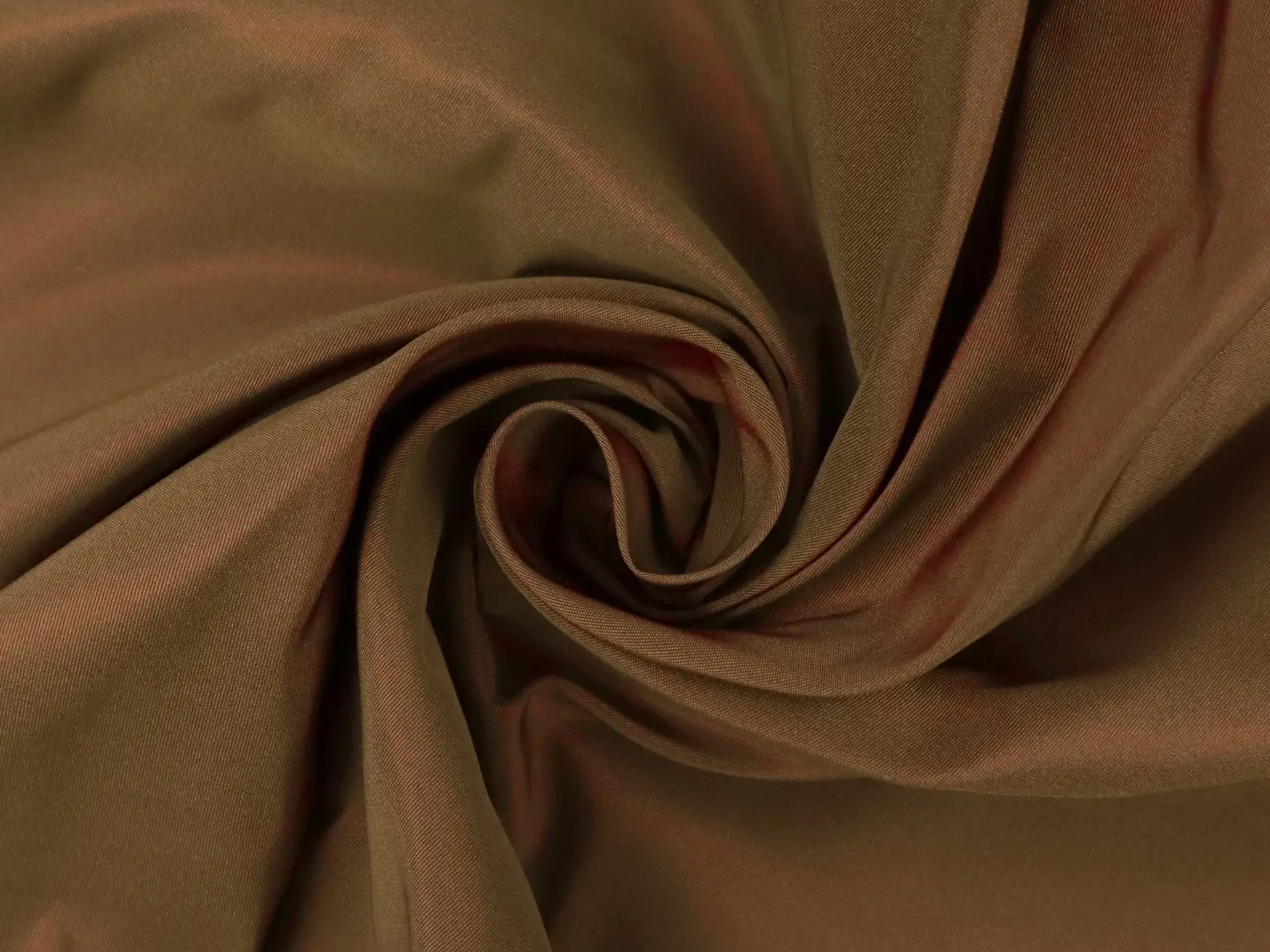 Heavy Weight Silk Taffeta in Umber