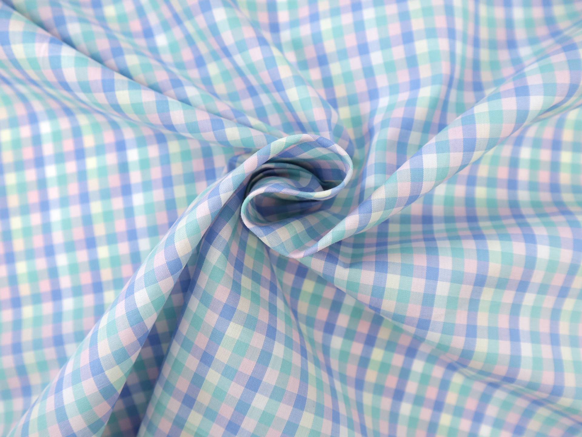 Cotton Gingham in Pastels 