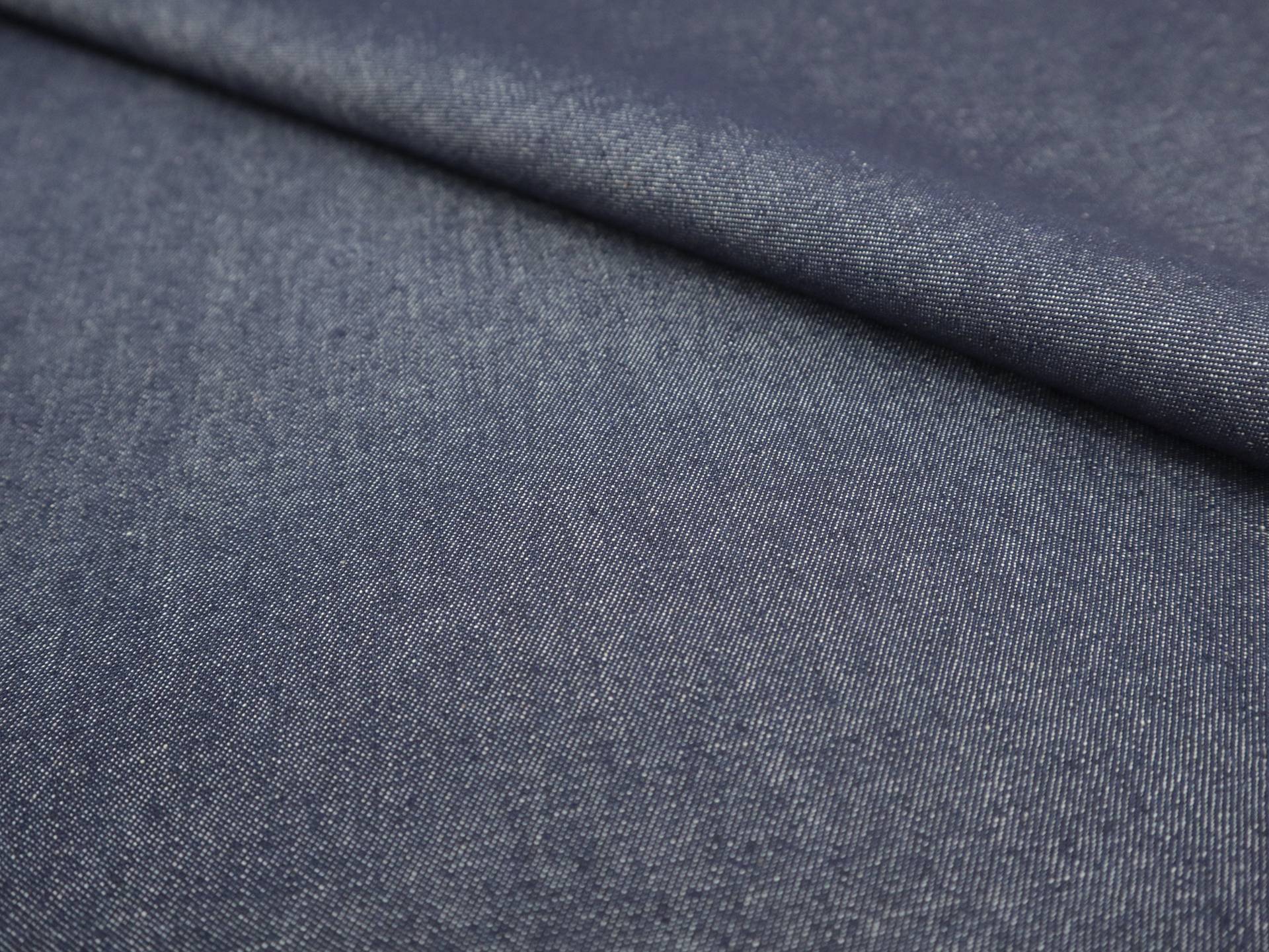 8oz Cotton Denim in Unwashed Indigo