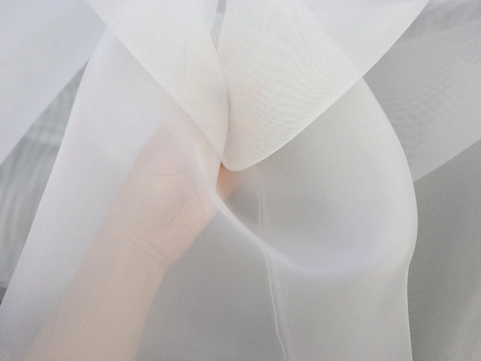 Nylon Mesh in White