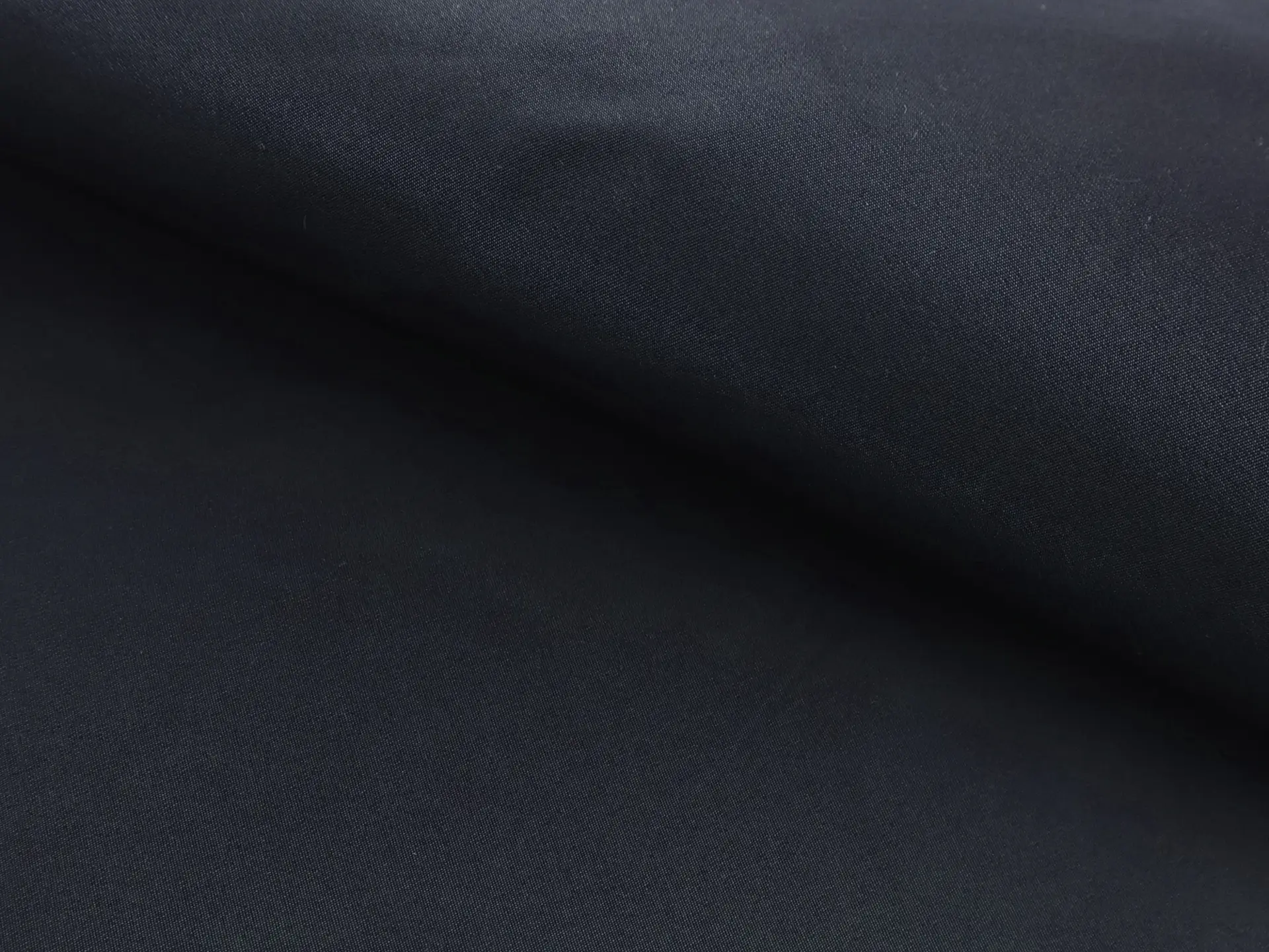 Silk Double Face Peau d'Ange in Midnight Navy