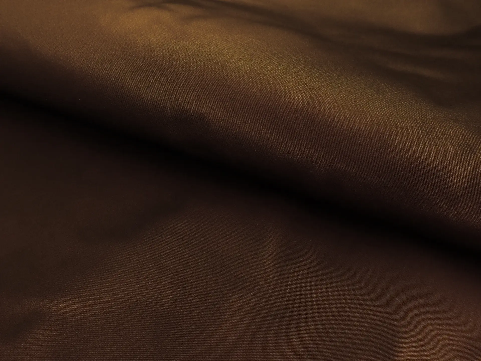 Silk Blend Peau d'Ange in Brown