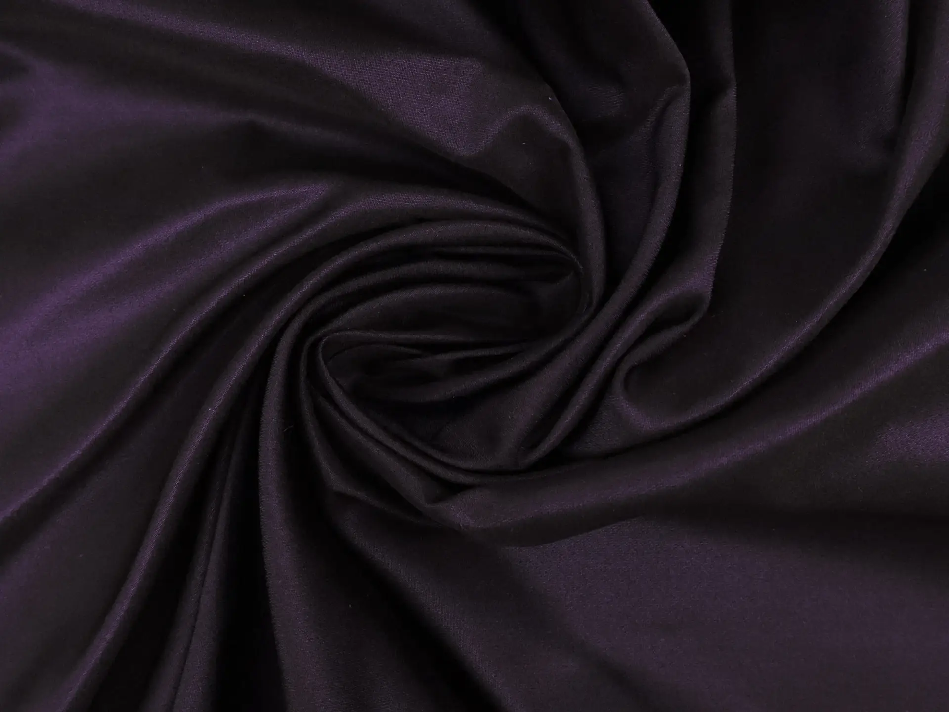 Iridescent Pure Silk Peau d'Ange in Black and Purple