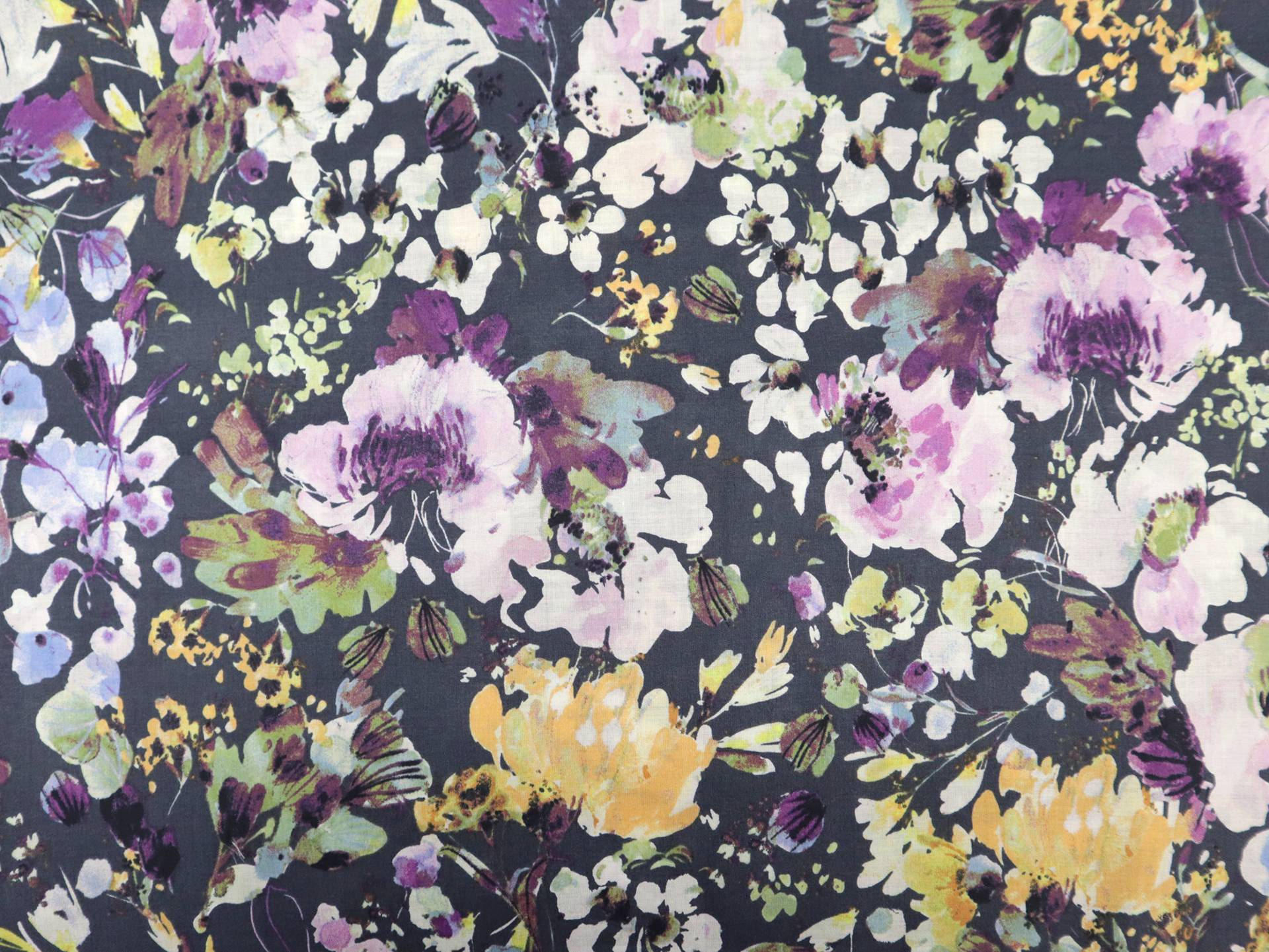 Cotton Lawn Abstract Floral Print