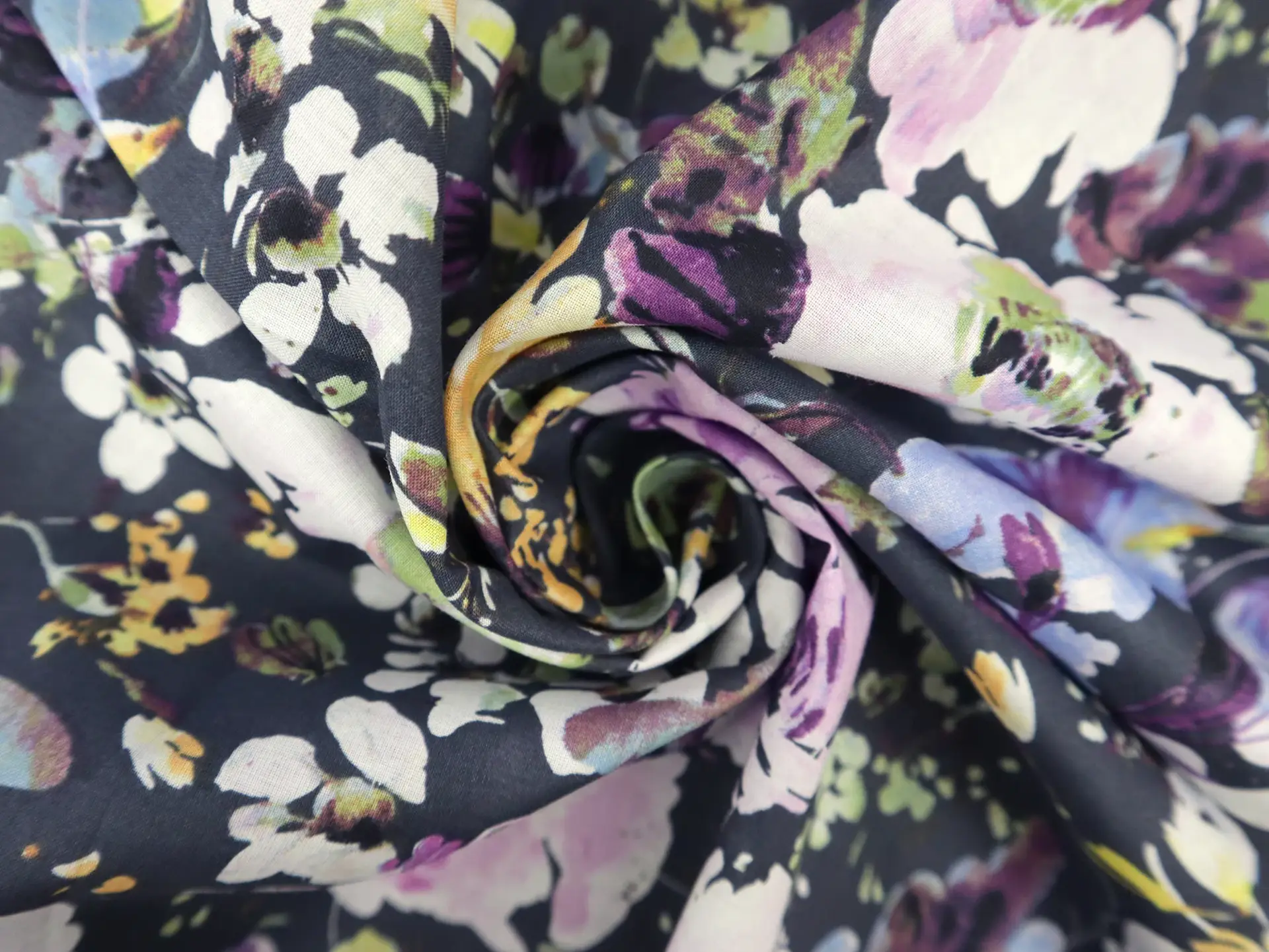 Cotton Lawn Abstract Floral Print