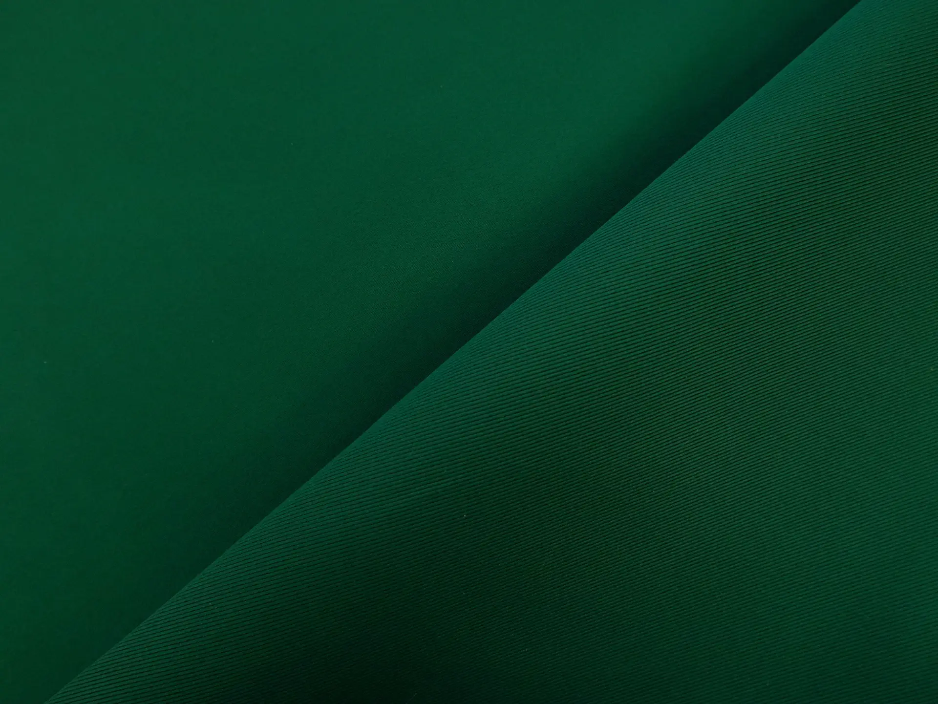 Polyester Double Face Twill Back Satin in Emerald