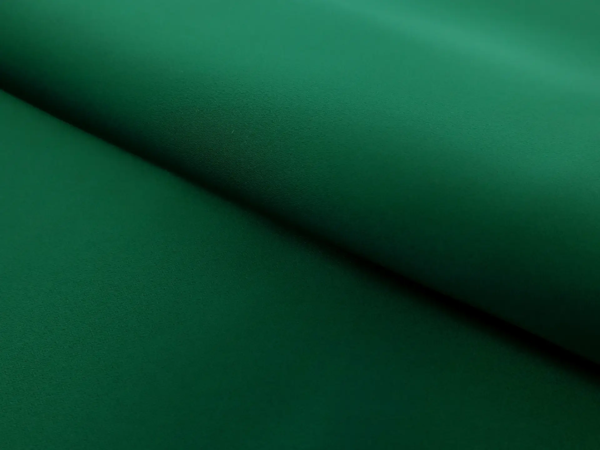 Polyester Double Face Twill Back Satin in Emerald