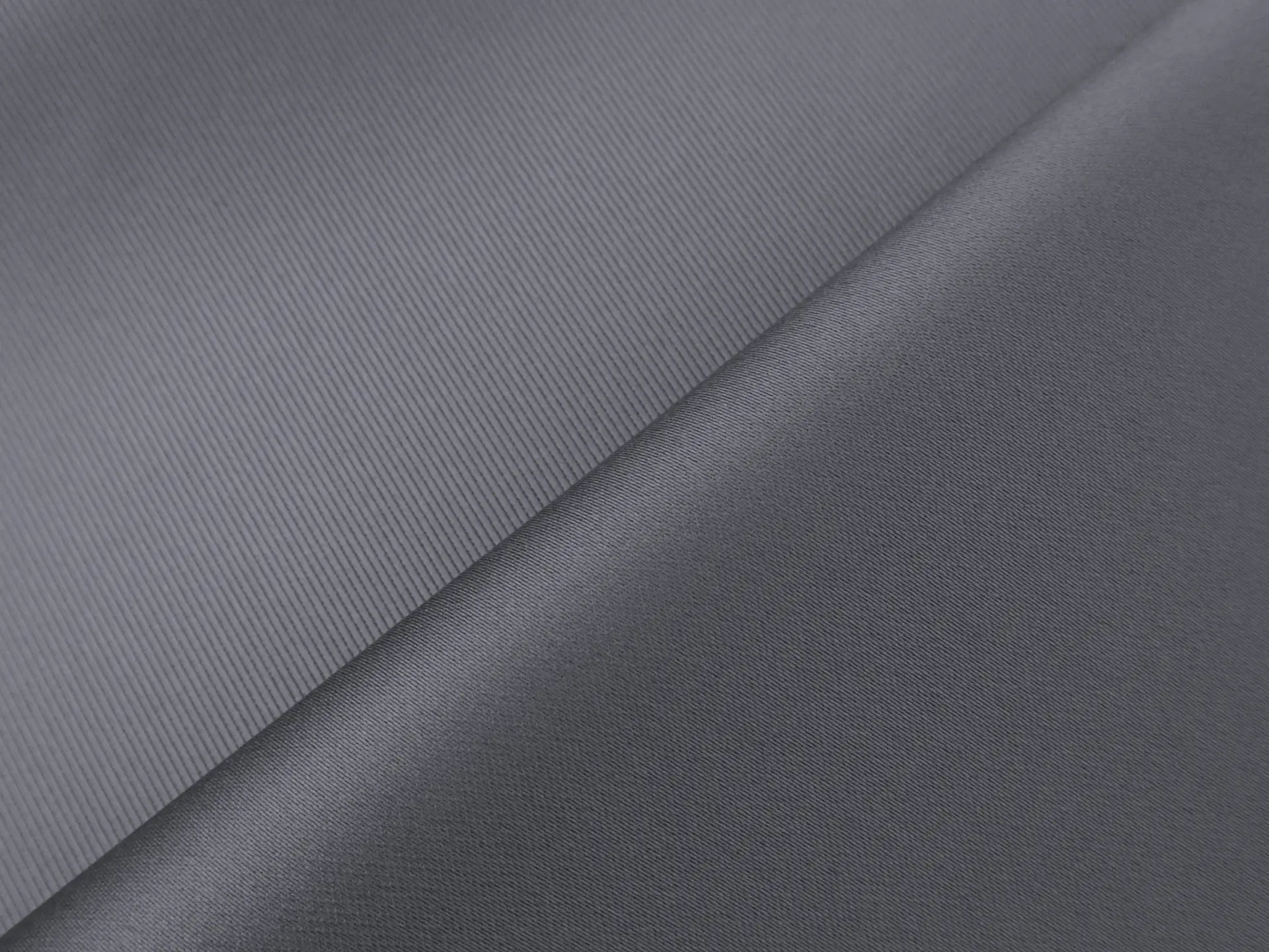 Polyester Double Face Twill Back Satin in Slate