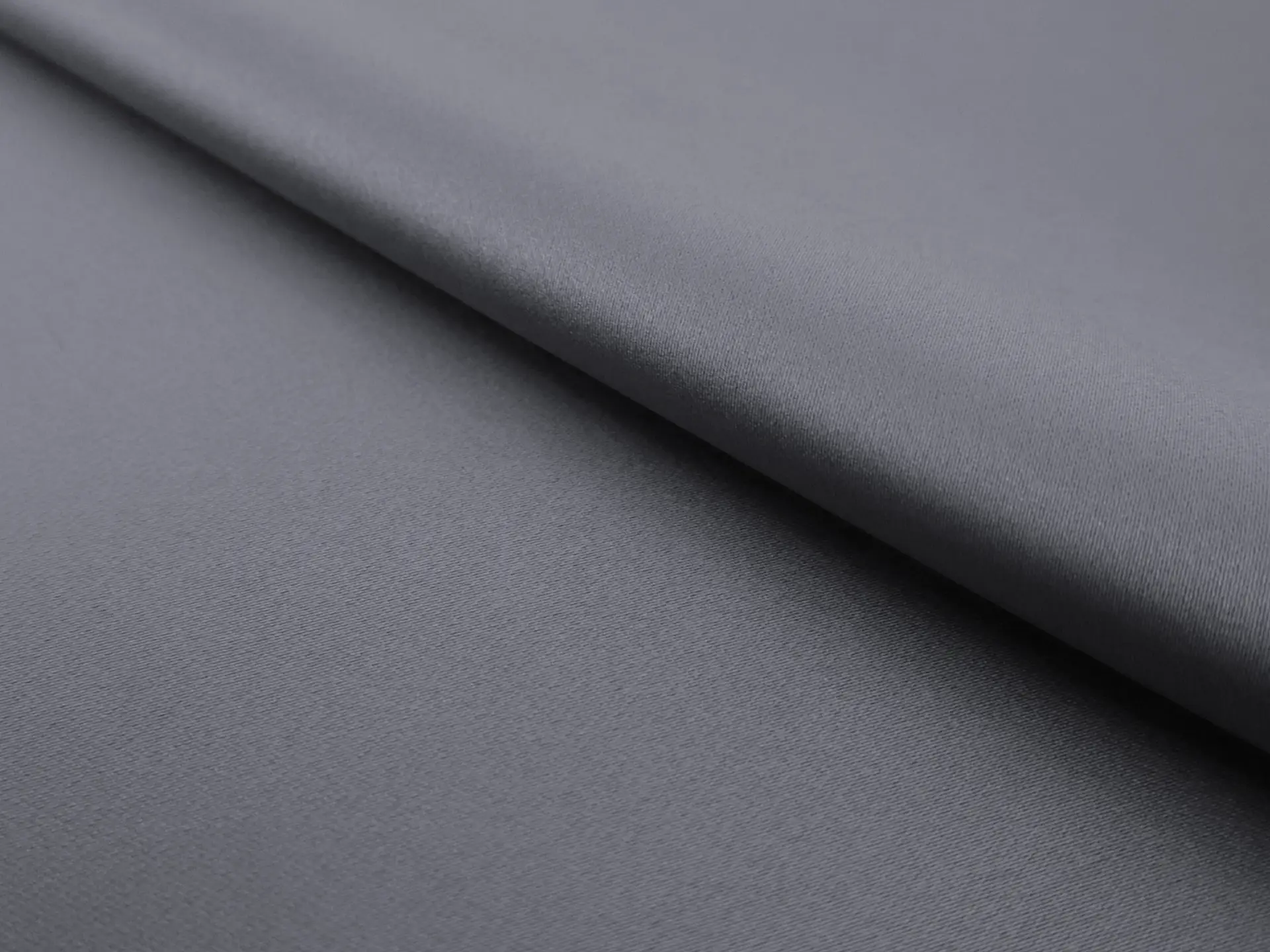 Polyester Double Face Twill Back Satin in Slate
