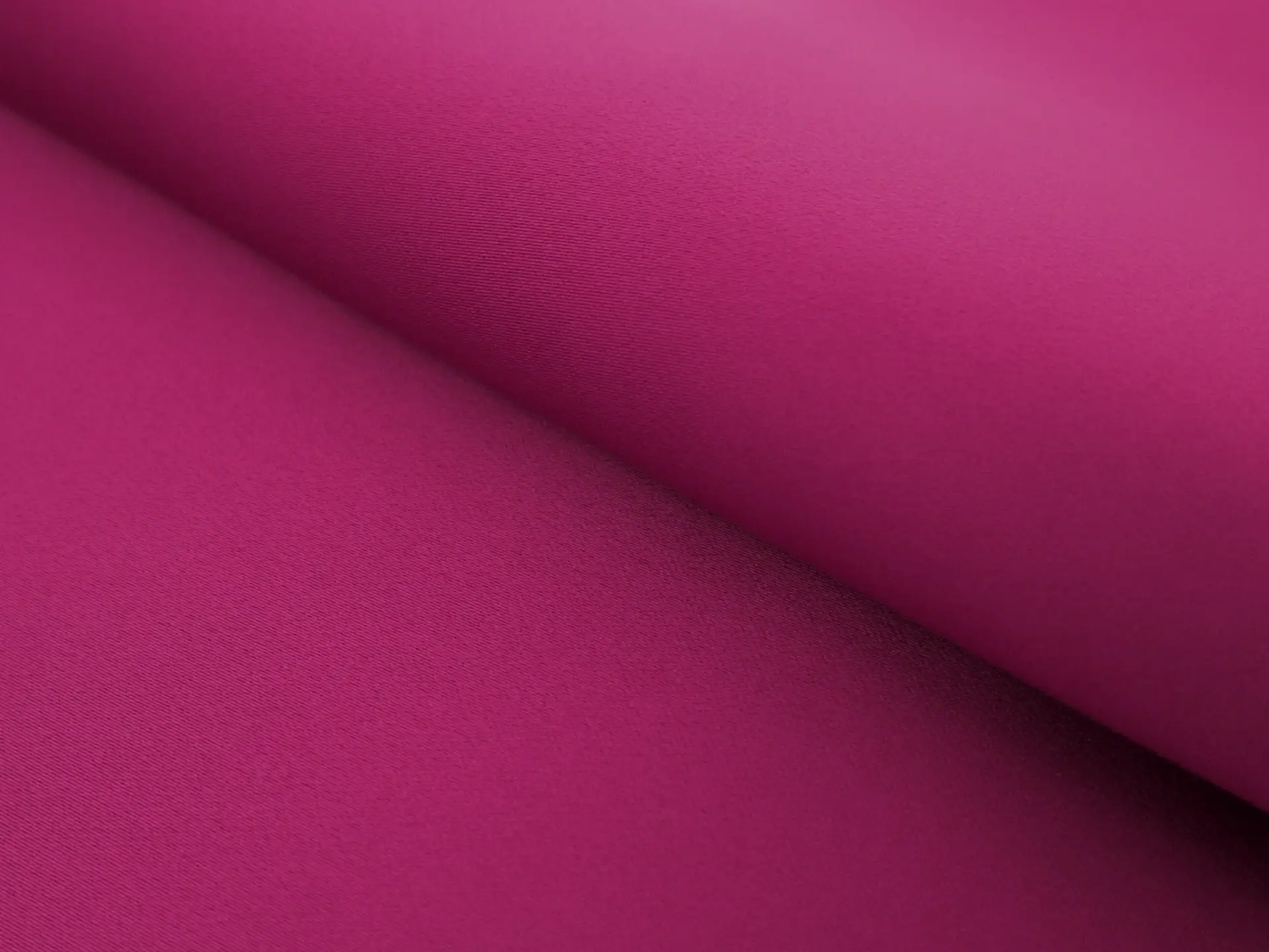 Polyester Double Face Twill Back Satin in Magenta