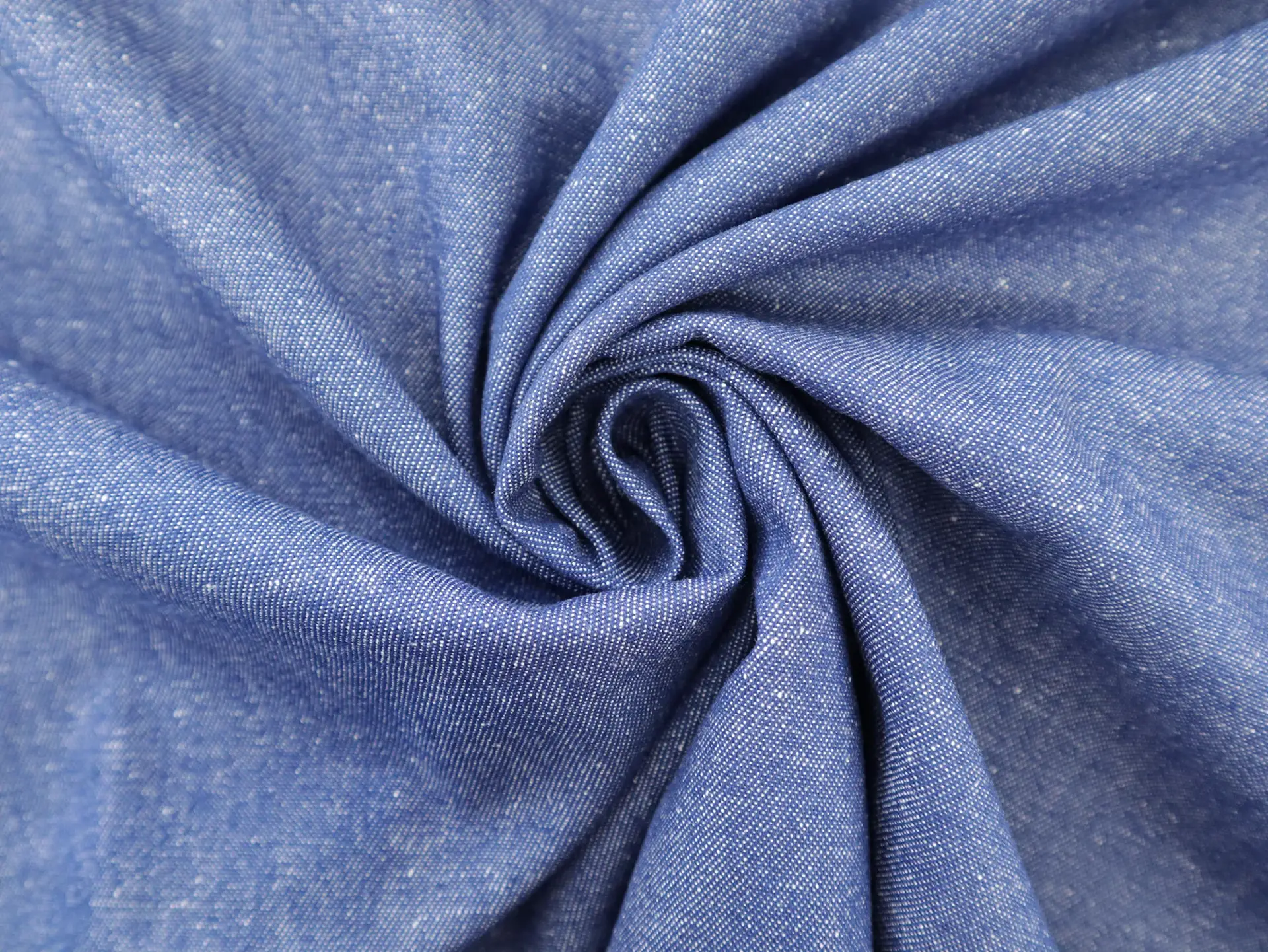 Soft Finish Cotton Denim in Dark Blue