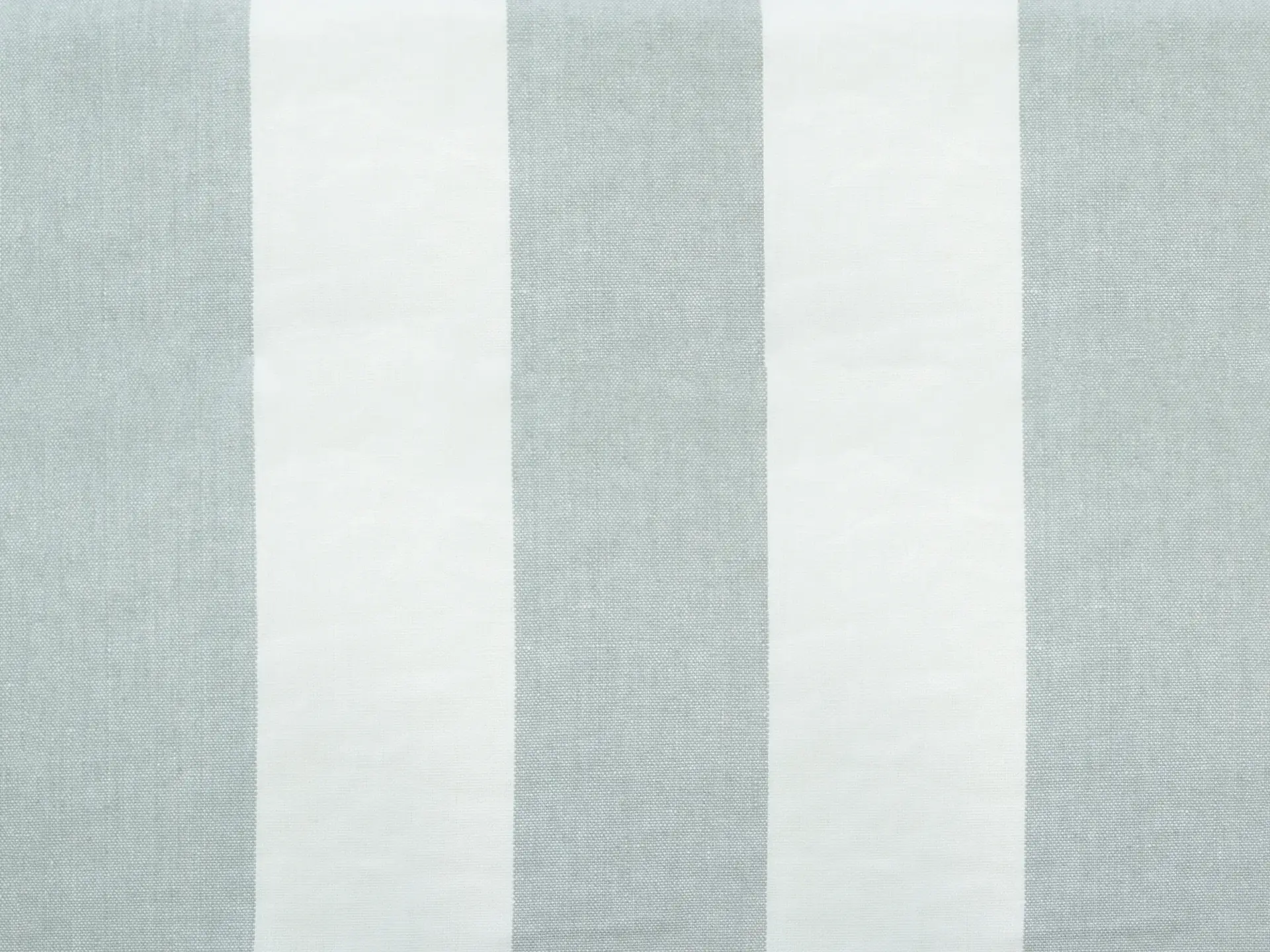 Linen Upholstery Stripe in Ciel & Ivory