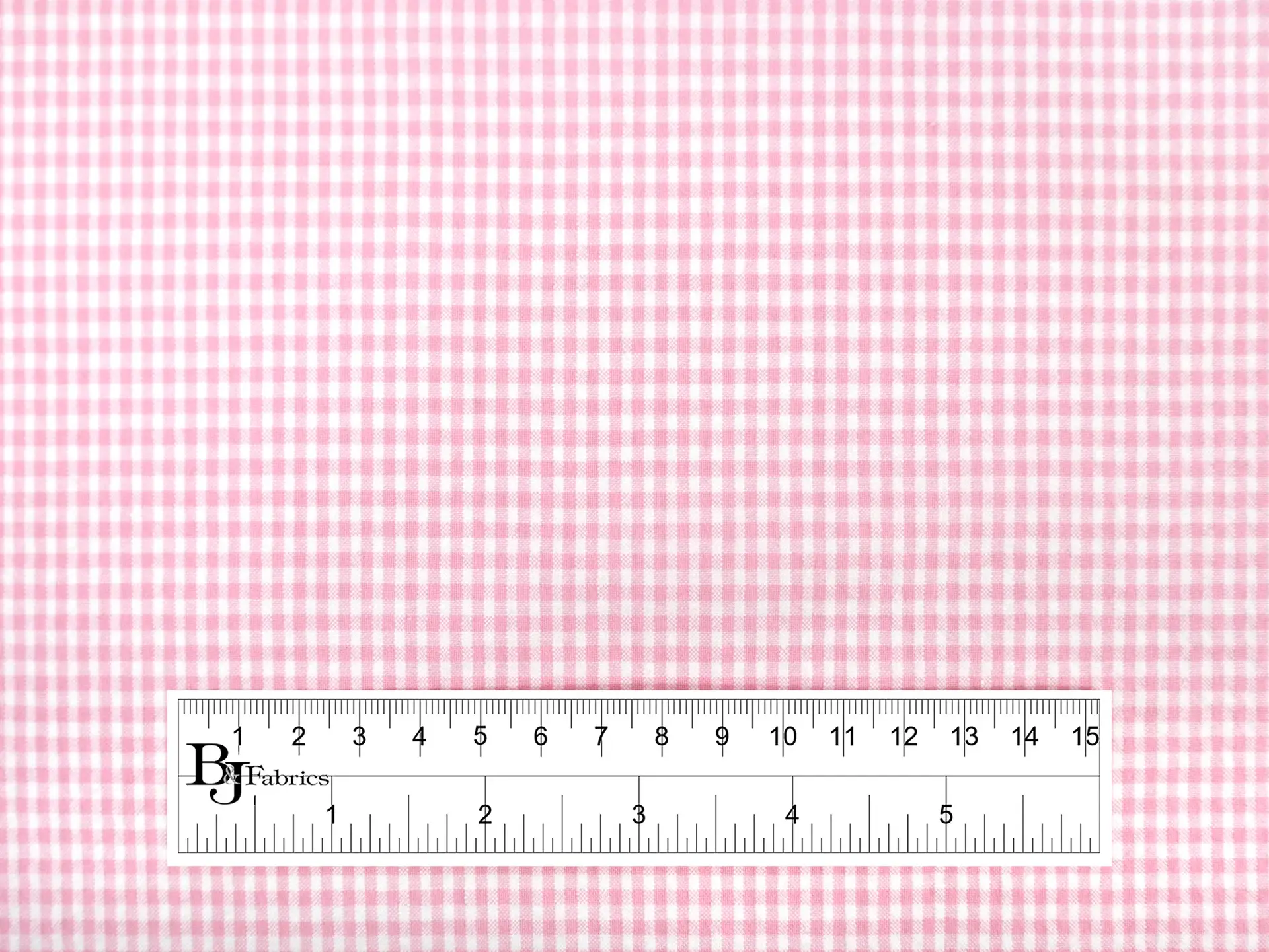 1/8" Cotton Seersucker Check in Pink