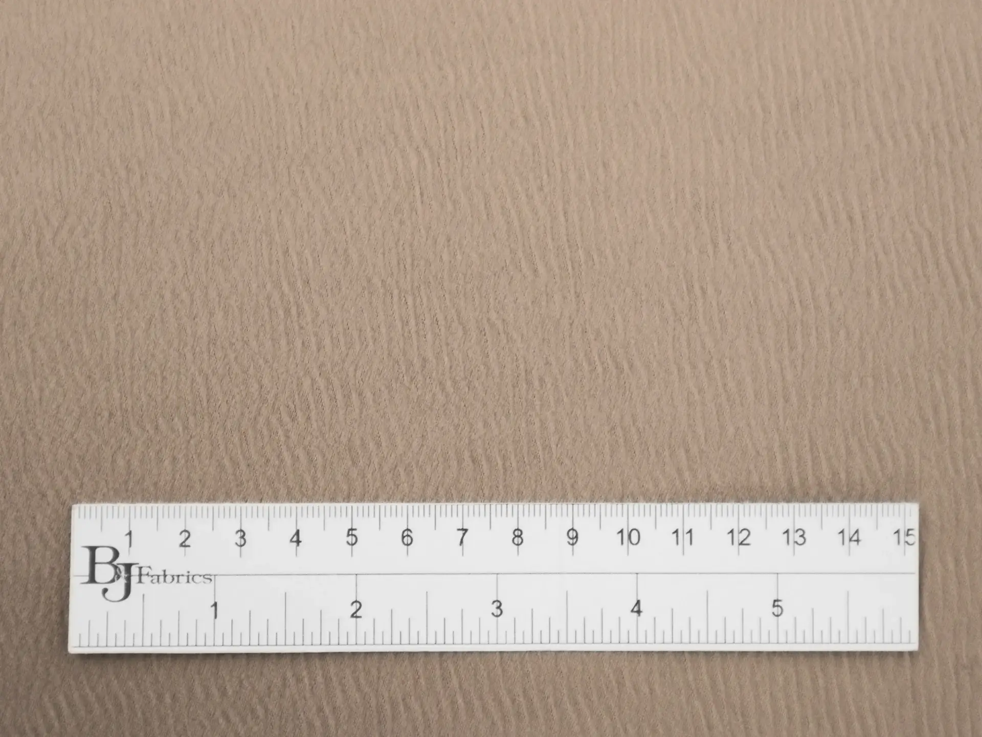 Double Face Triacetate Polyester Blend Ripple Satin in Taupe